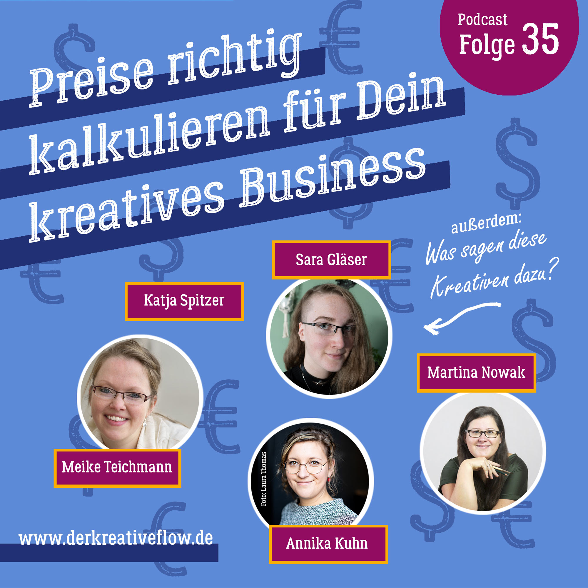 35. Preise richtig kalkulieren für Dein kreatives Business episode artwork