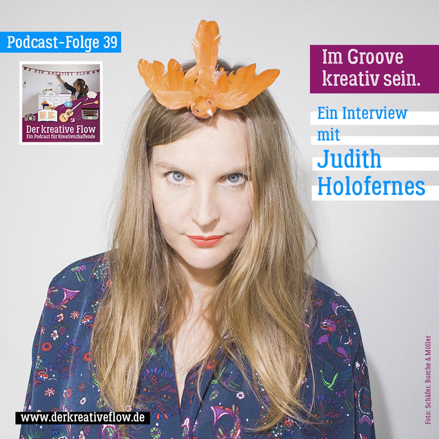 39. Im Groove kreativ sein. – Ein Interview mit Judith Holofernes (Teil 2) episode artwork