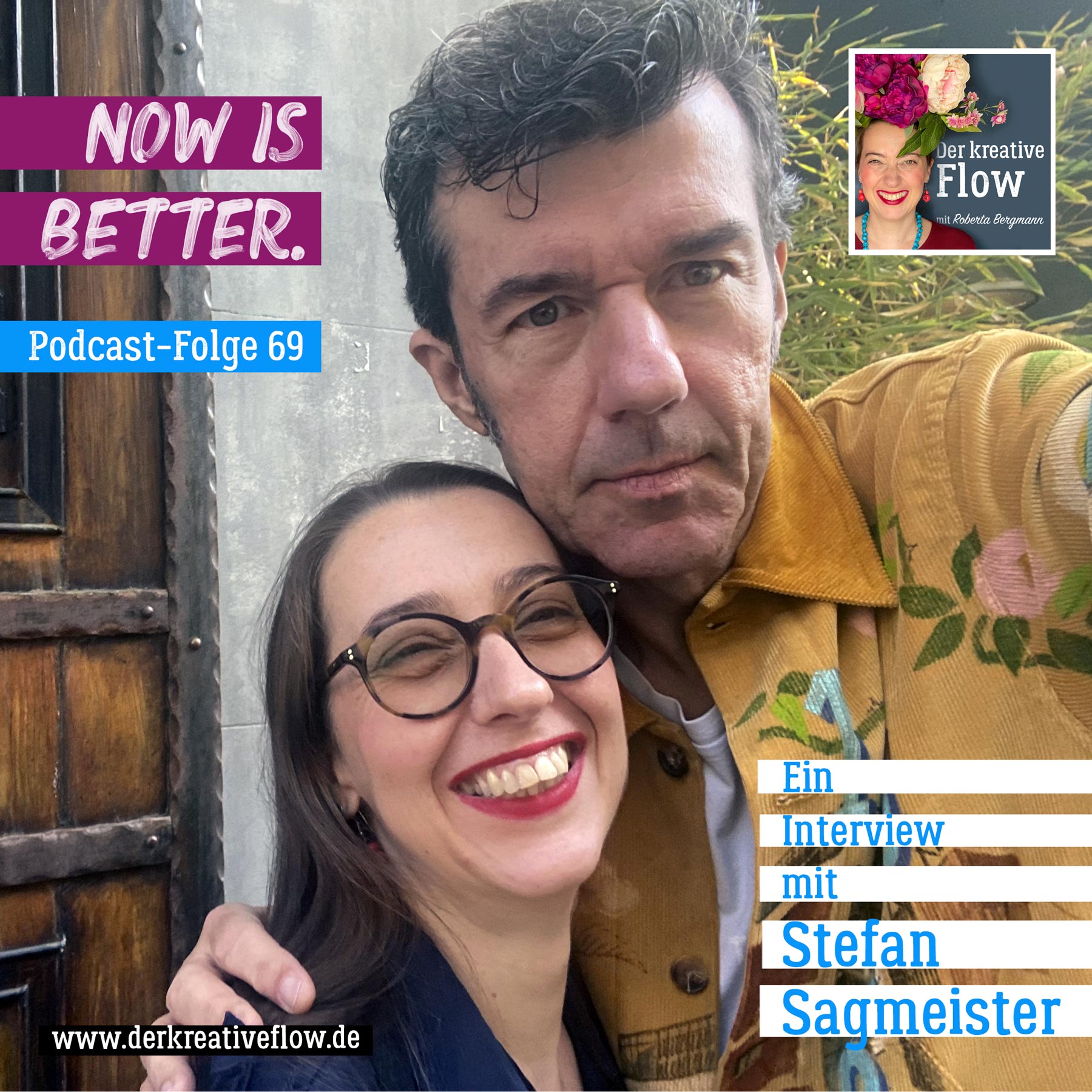 69. Now is better – Ein Interview mit Stefan Sagmeister episode artwork