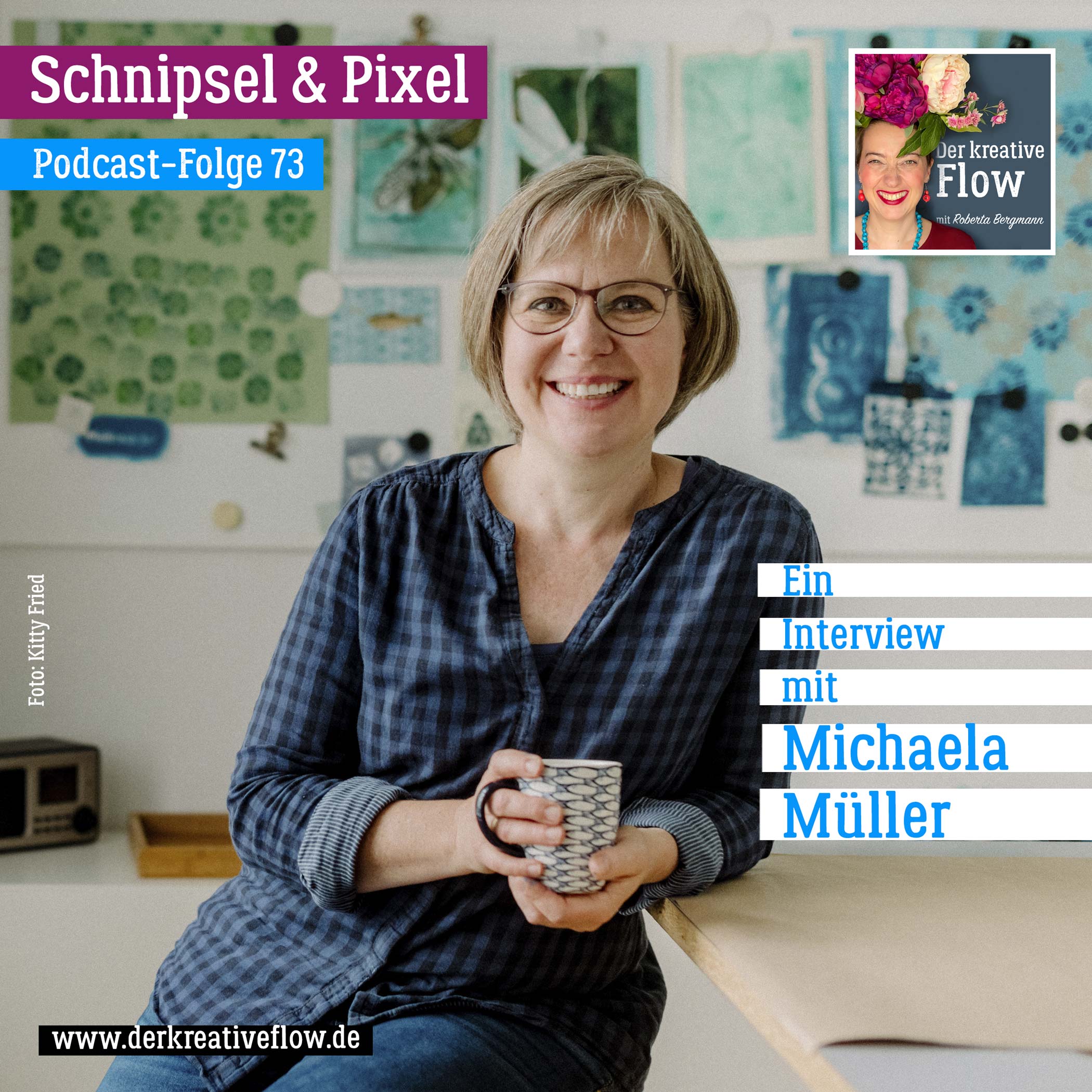 73. Schnipsel und Pixel – Ein Interview mit Michaela Müller episode artwork