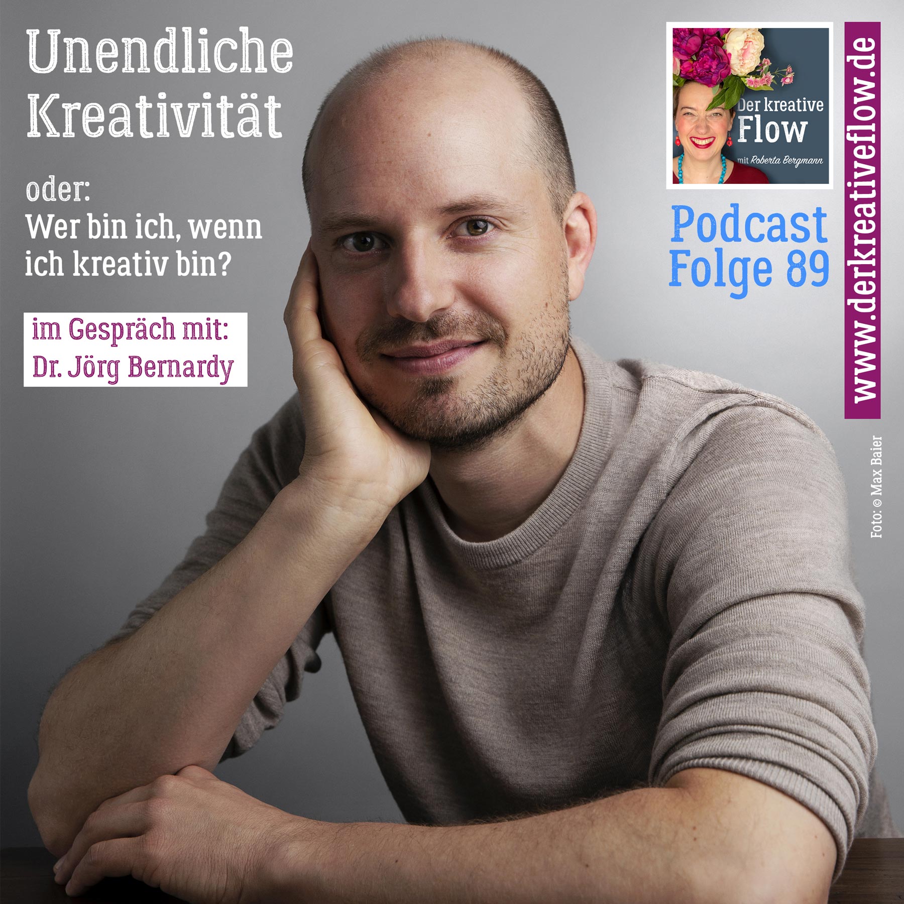 89. Unendliche Kreativität oder: Wer bin ich, wenn ich kreativ bin? – Im Gespräch mit Dr. Jörg Bernardy episode artwork