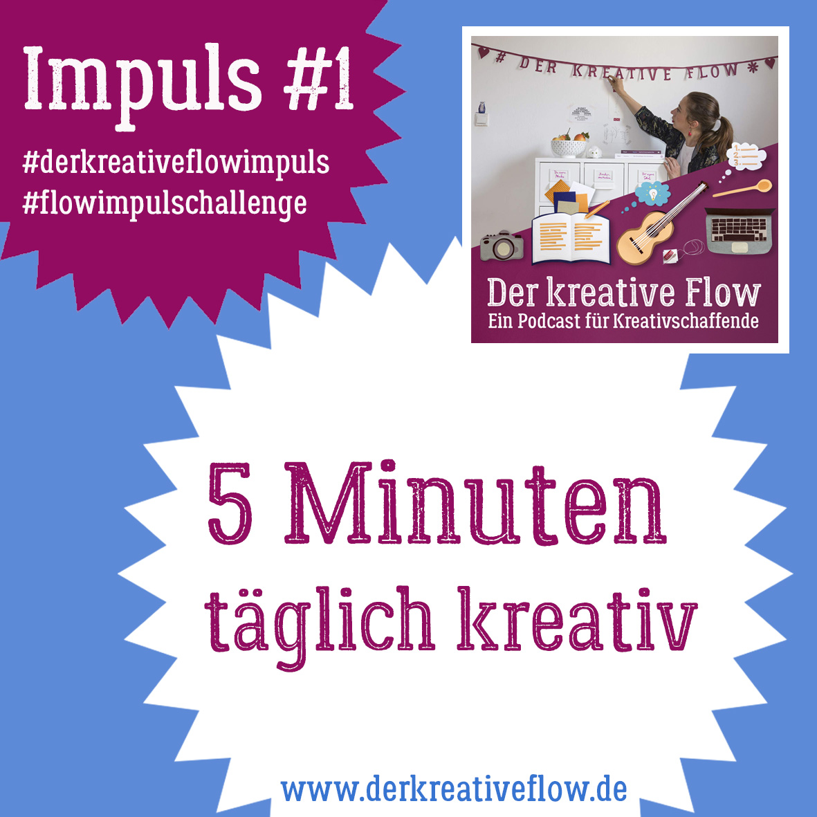 Impuls #001: 5 Minuten täglich kreativ episode artwork