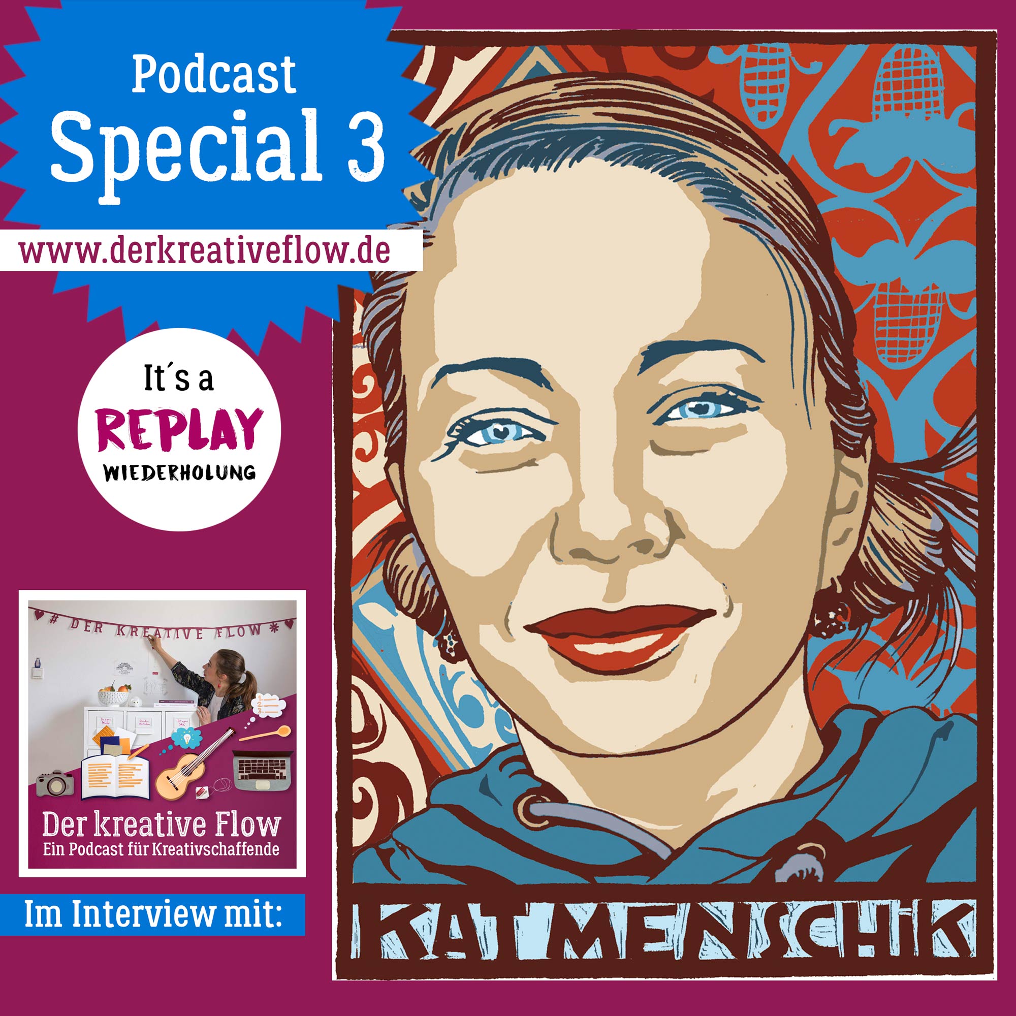 REPLAY: Buchmessen-Interview mit Kat Menschik (Wiederholung Special #3) episode artwork