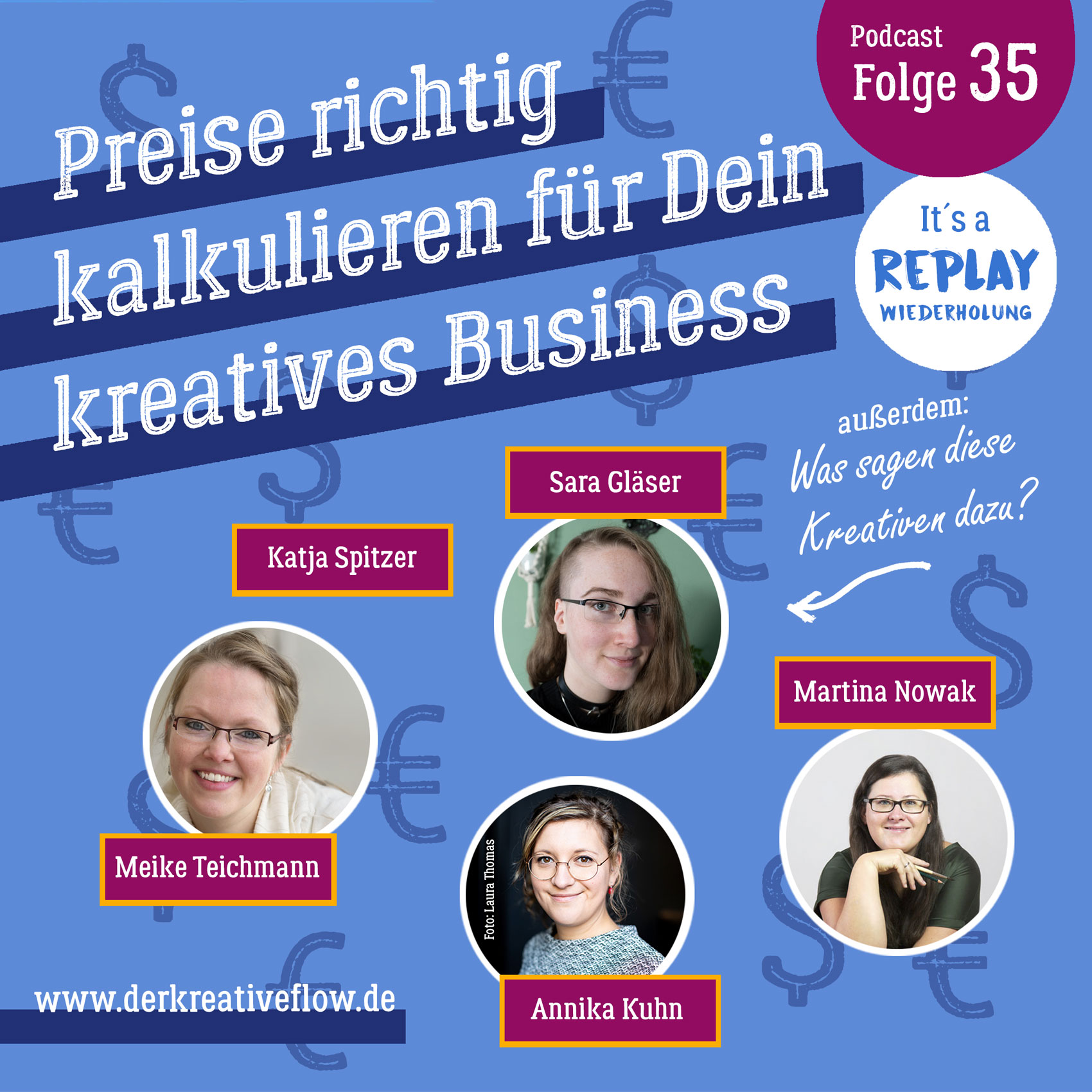 REPLAY: Preise richtig kalkulieren für Dein kreatives Business (Wiederholung Folge 35) episode artwork