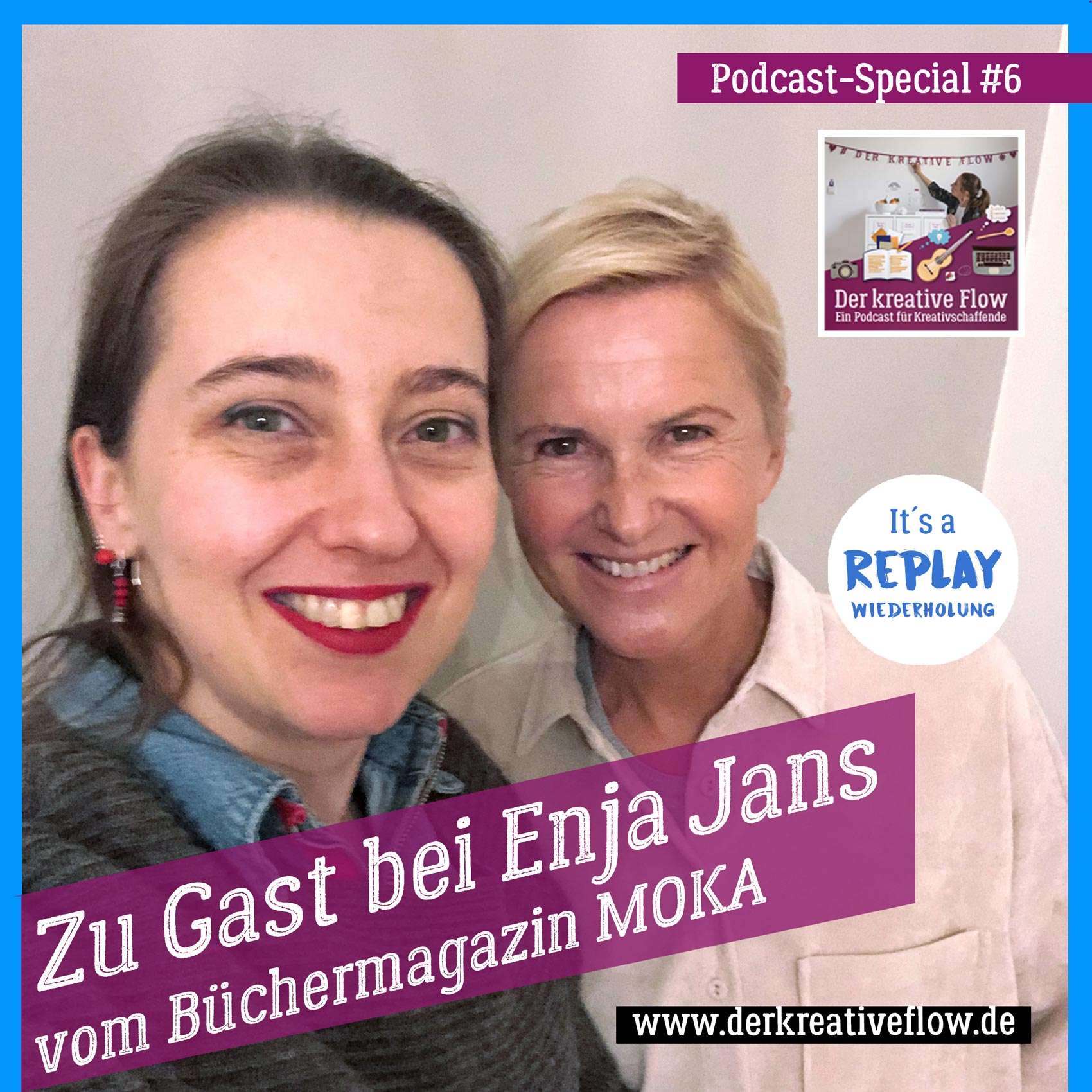 REPLAY: Zu Gast bei Enja Jans von MOKA (Wiederholung Special 6) episode artwork
