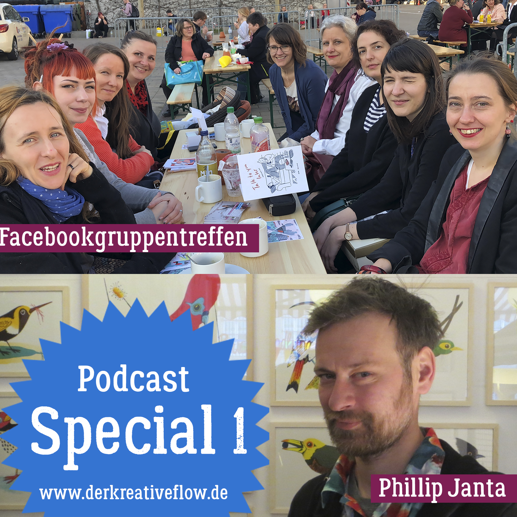 Special 01: Gruppentreffen "Der kreative Flow" &amp; Phillip Janta episode artwork