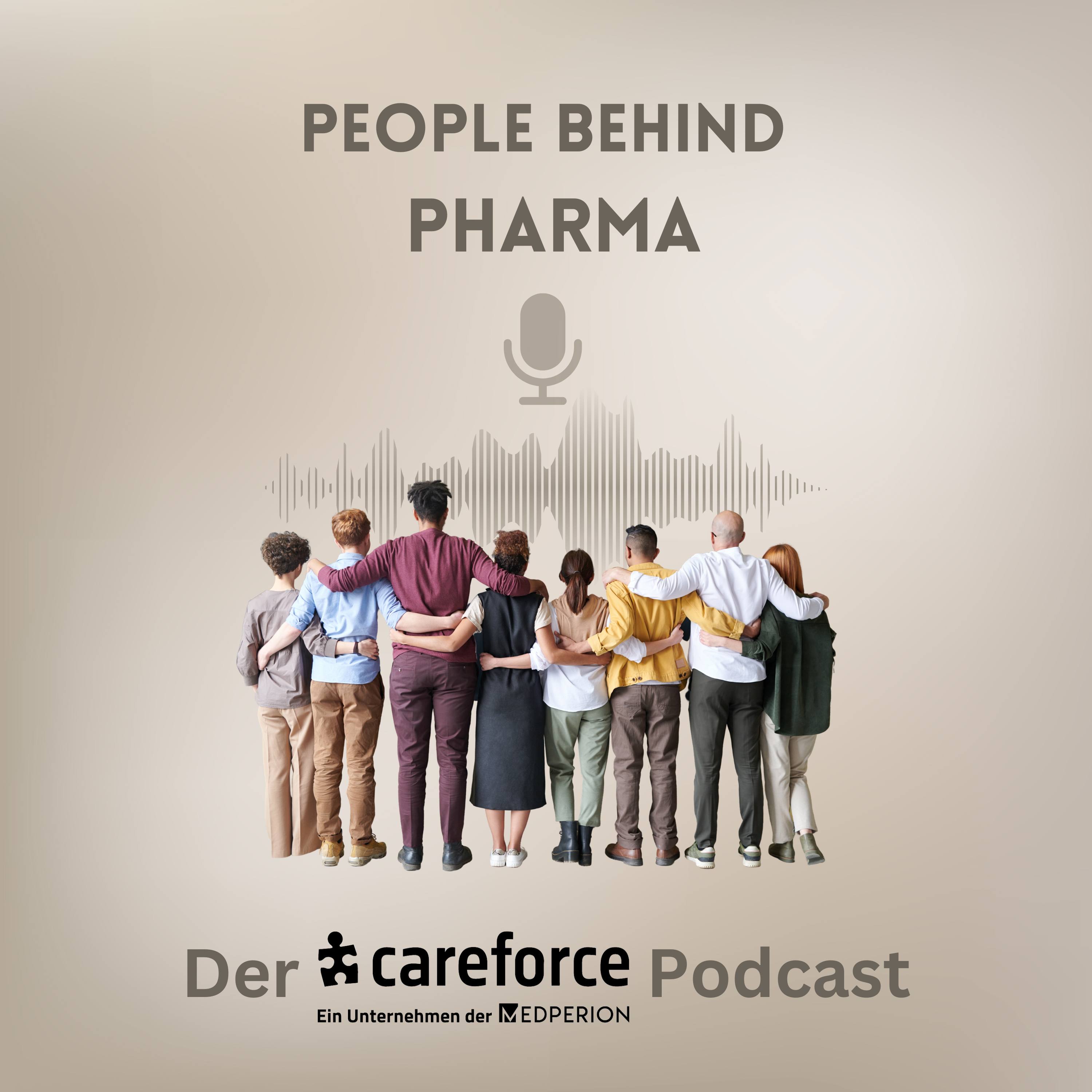 People behind Pharma podcast artwork