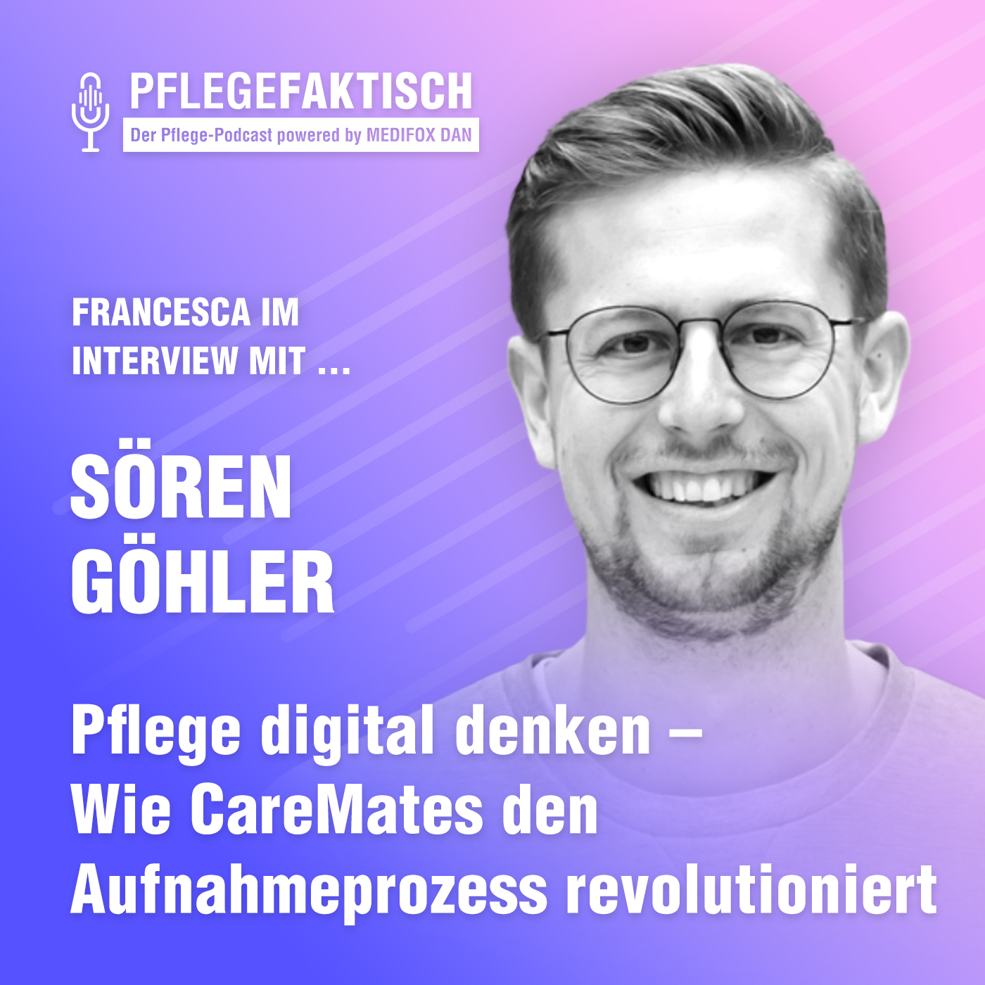 #252 Pflege digital denken – Wie CareMates den Aufnahmeprozess revolutioniert episode artwork