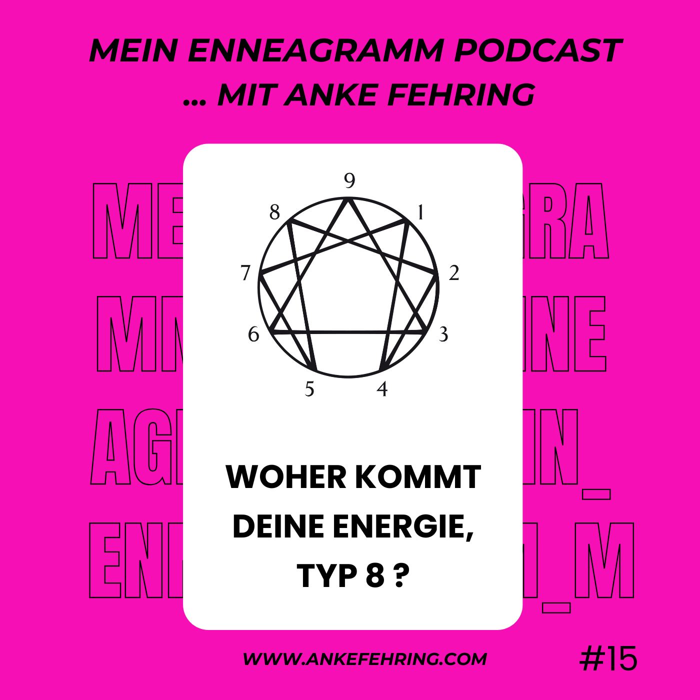 #15 Woher kommt Deine Energie, Typ 8 (Herausforderer*in) ? episode artwork
