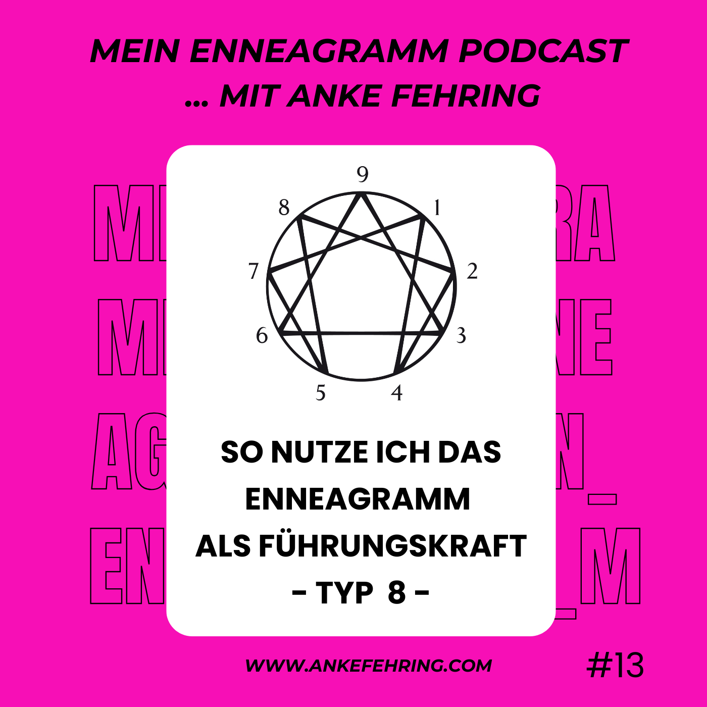 #13 So nutze ich das Enneagramm als Führungskraft - Typ 8 episode artwork