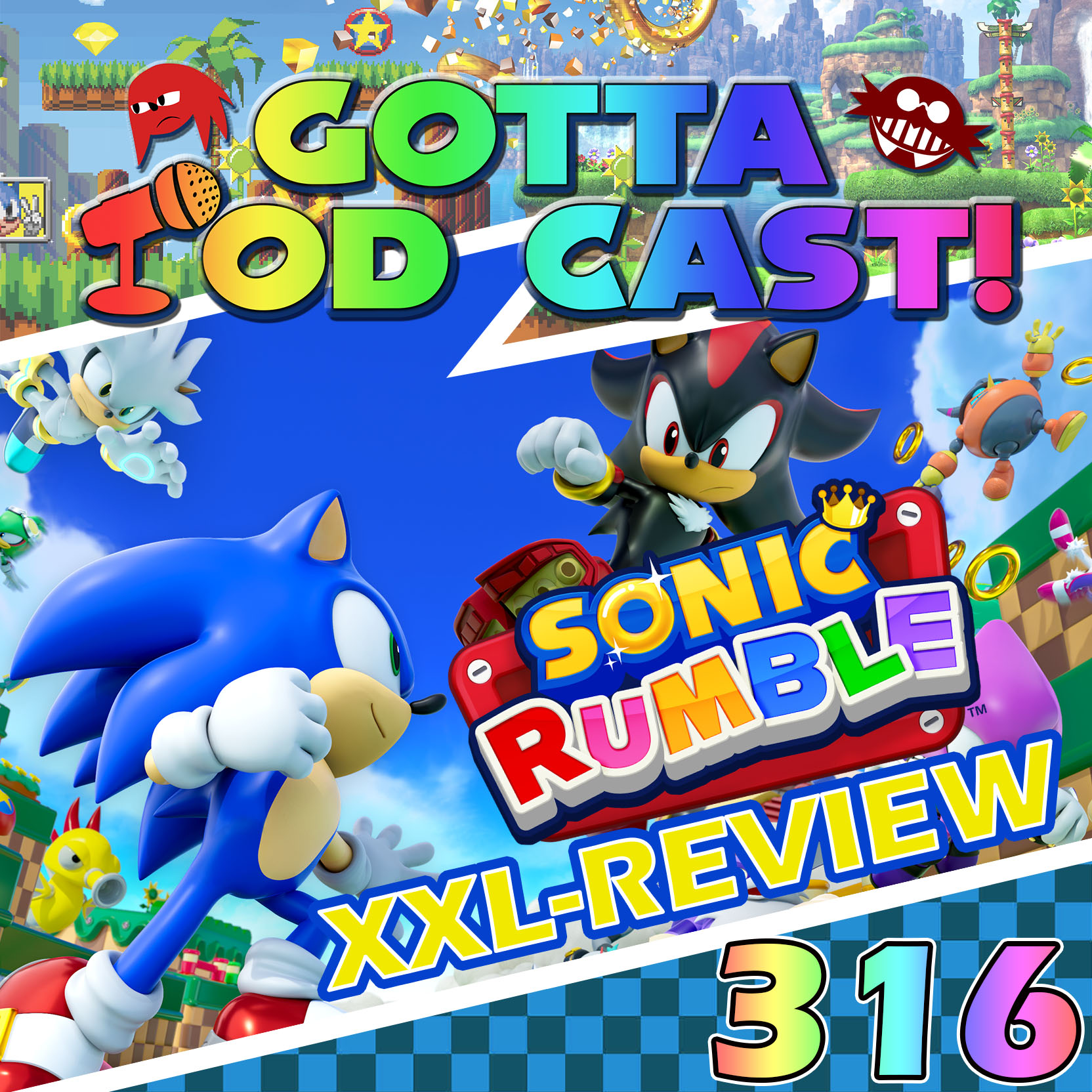 Akt 316: Sonic Rumble im XXL-Review - Sehr spaßig, aber... episode artwork