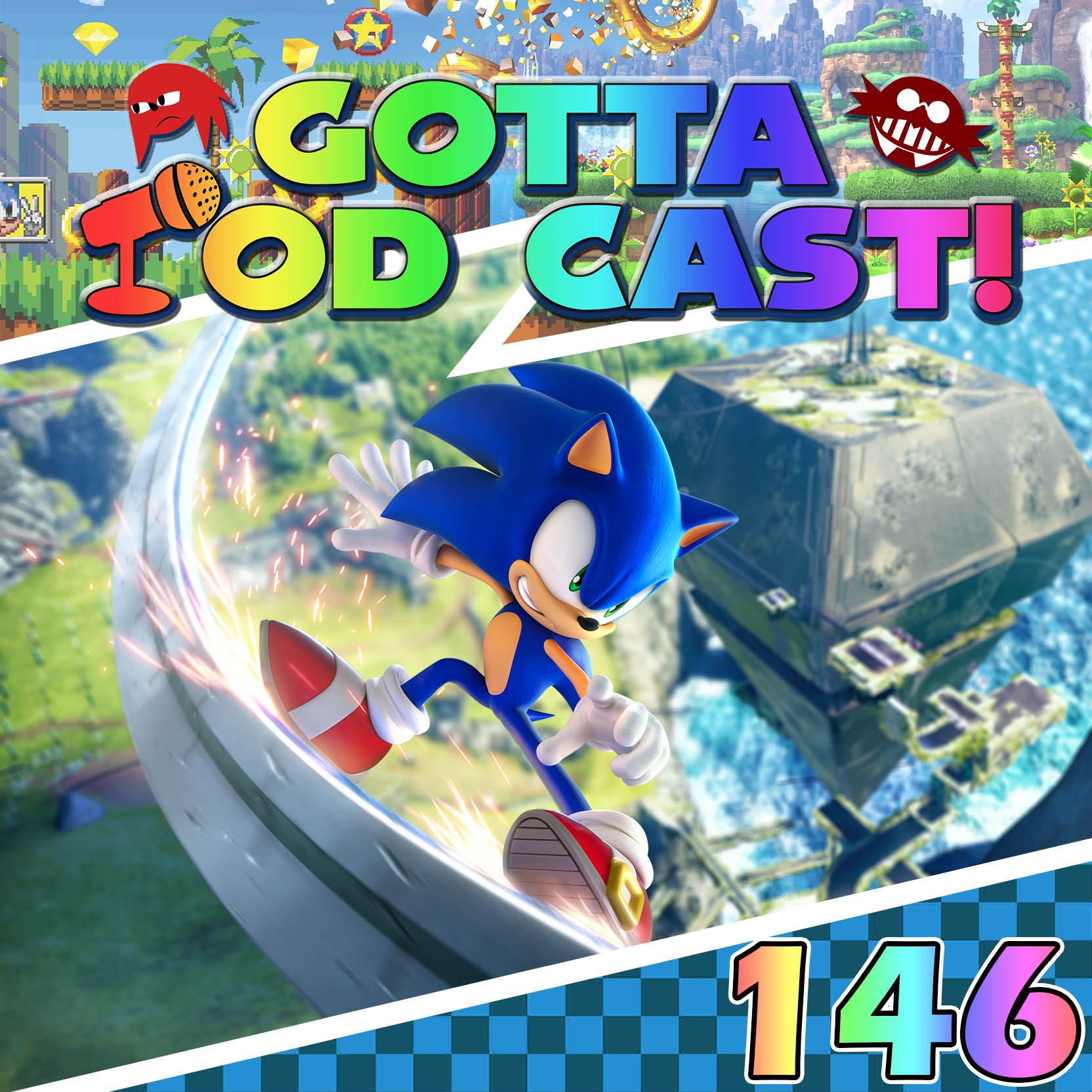 Akt 146: Sonic Frontiers: Ares Island Hands-On und Iizuka-san Interview episode artwork