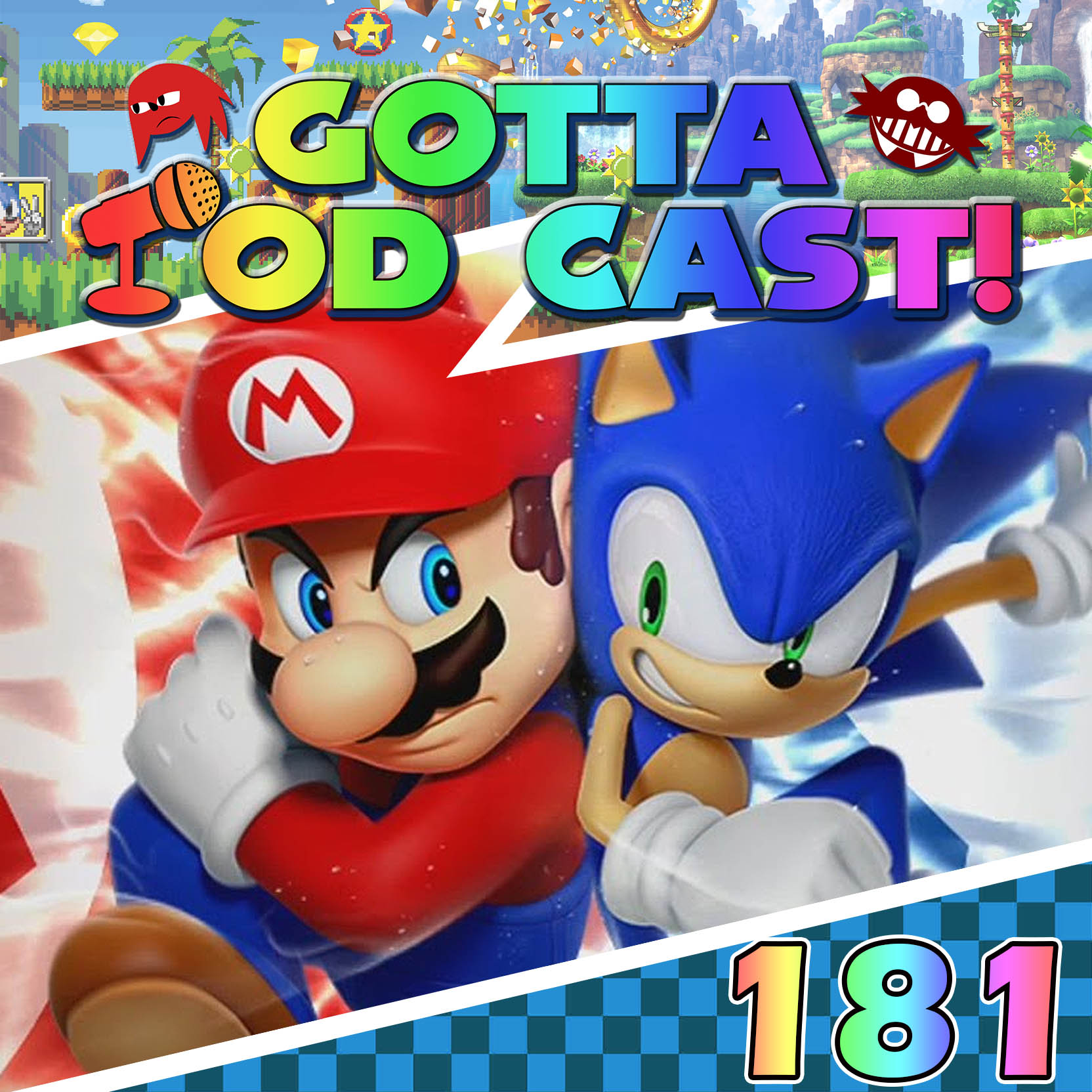 Akt 181: Mario vs. Sonic - Movie Edition episode artwork