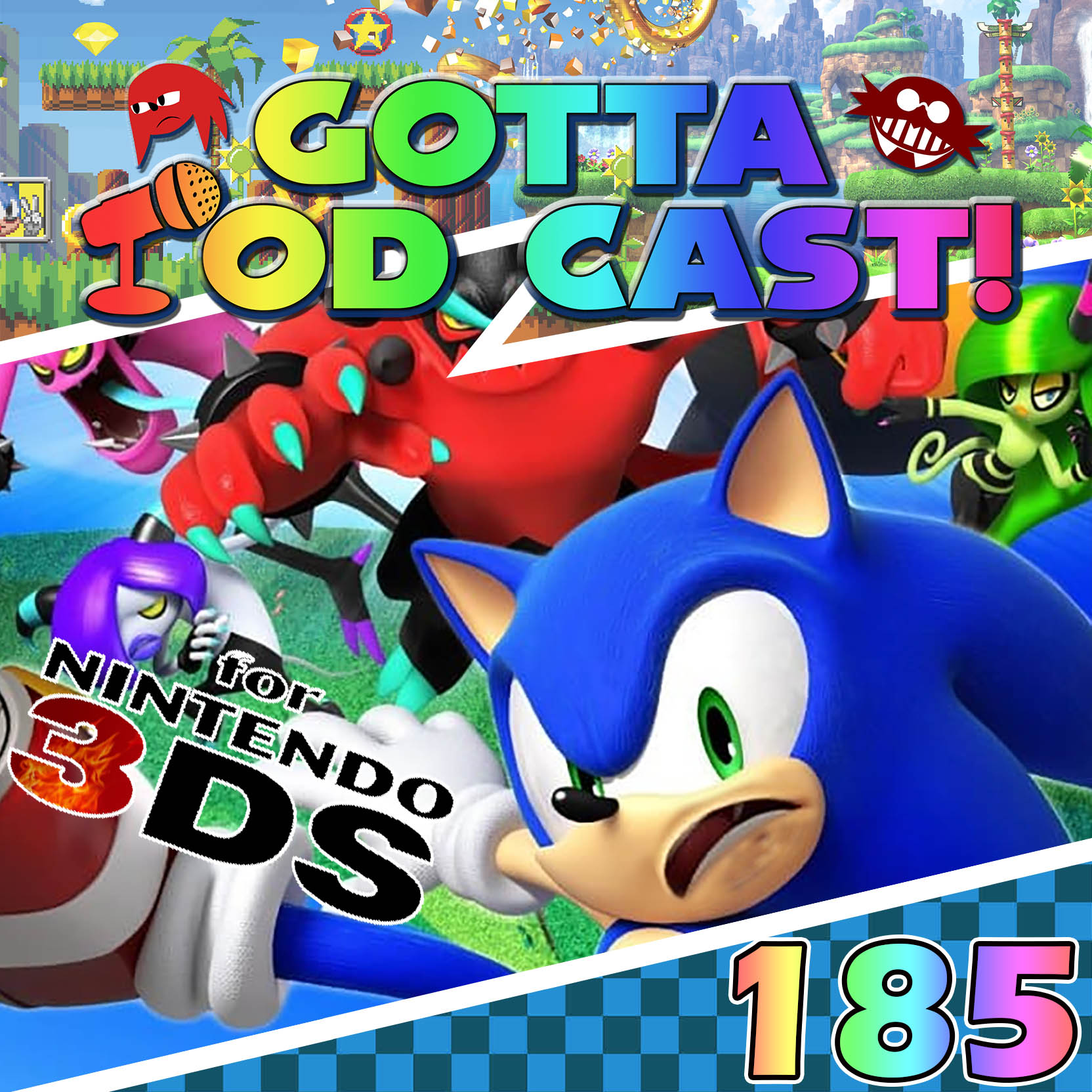 Akt 185: Sonic Lost World 3DS - Das furchtbarste 3D-Sonic-Spiel episode artwork