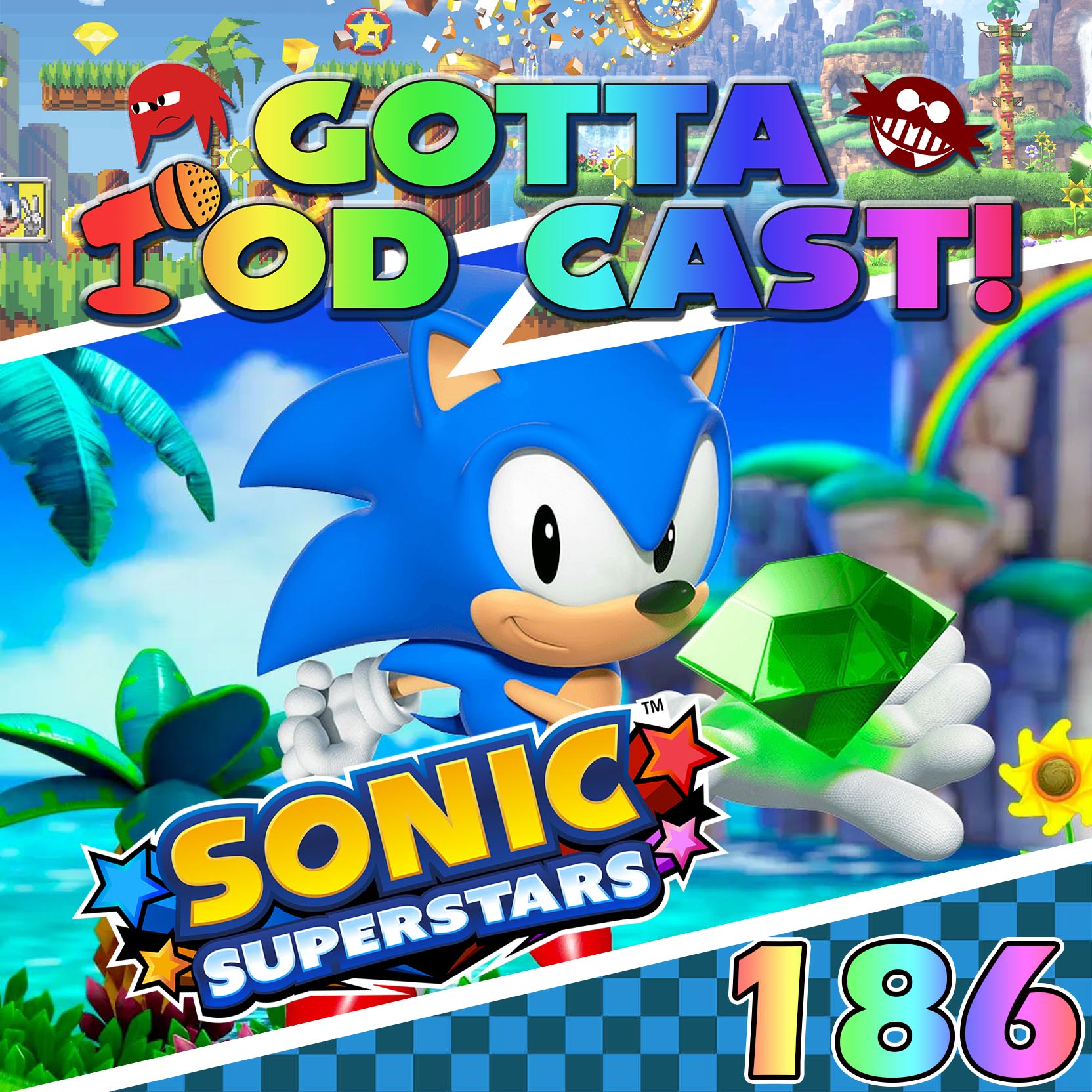 Akt 186: Sonic Superstars und die Story von Lost World episode artwork