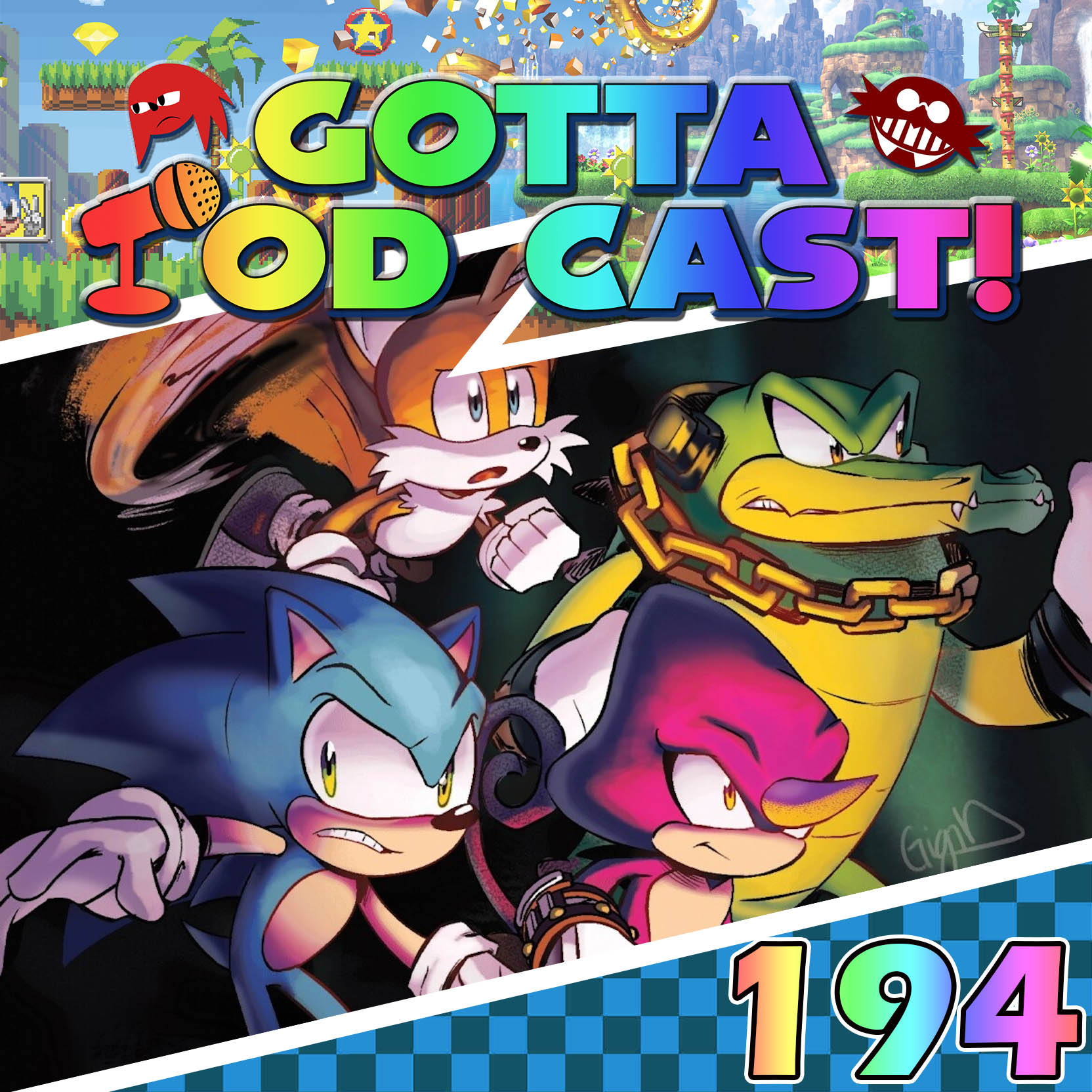 Akt 194: Schlammschlacht mit Sonic und seinen nervigen Freunden episode artwork