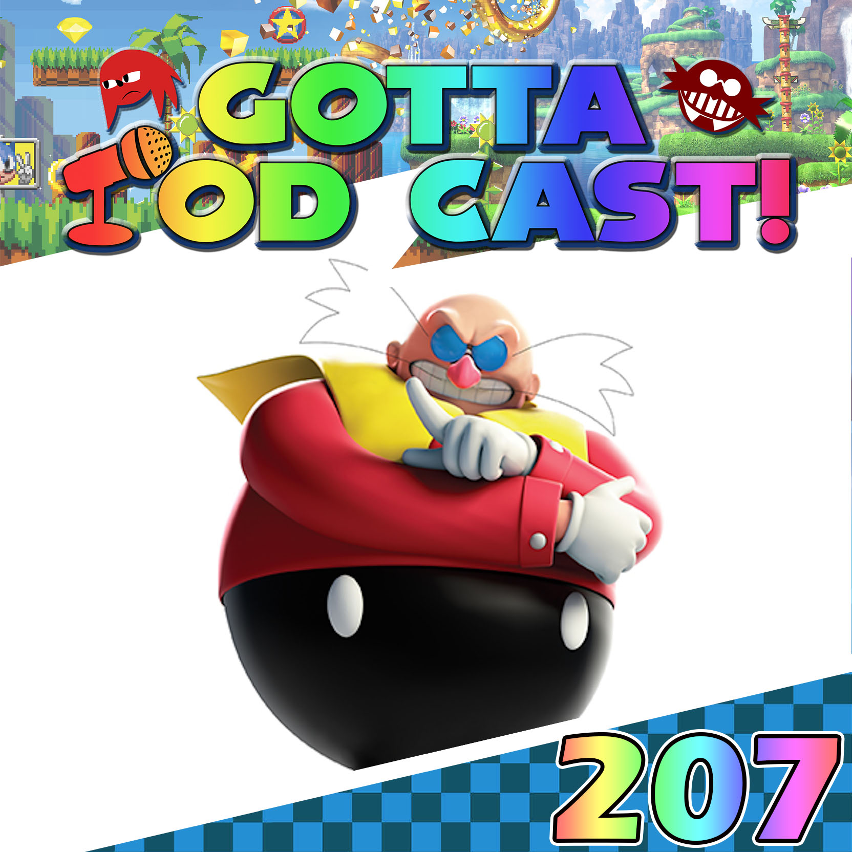 Akt 207: Regale in Spielen! Fasti über Sonic Frontiers und Sonic Superstars! episode artwork