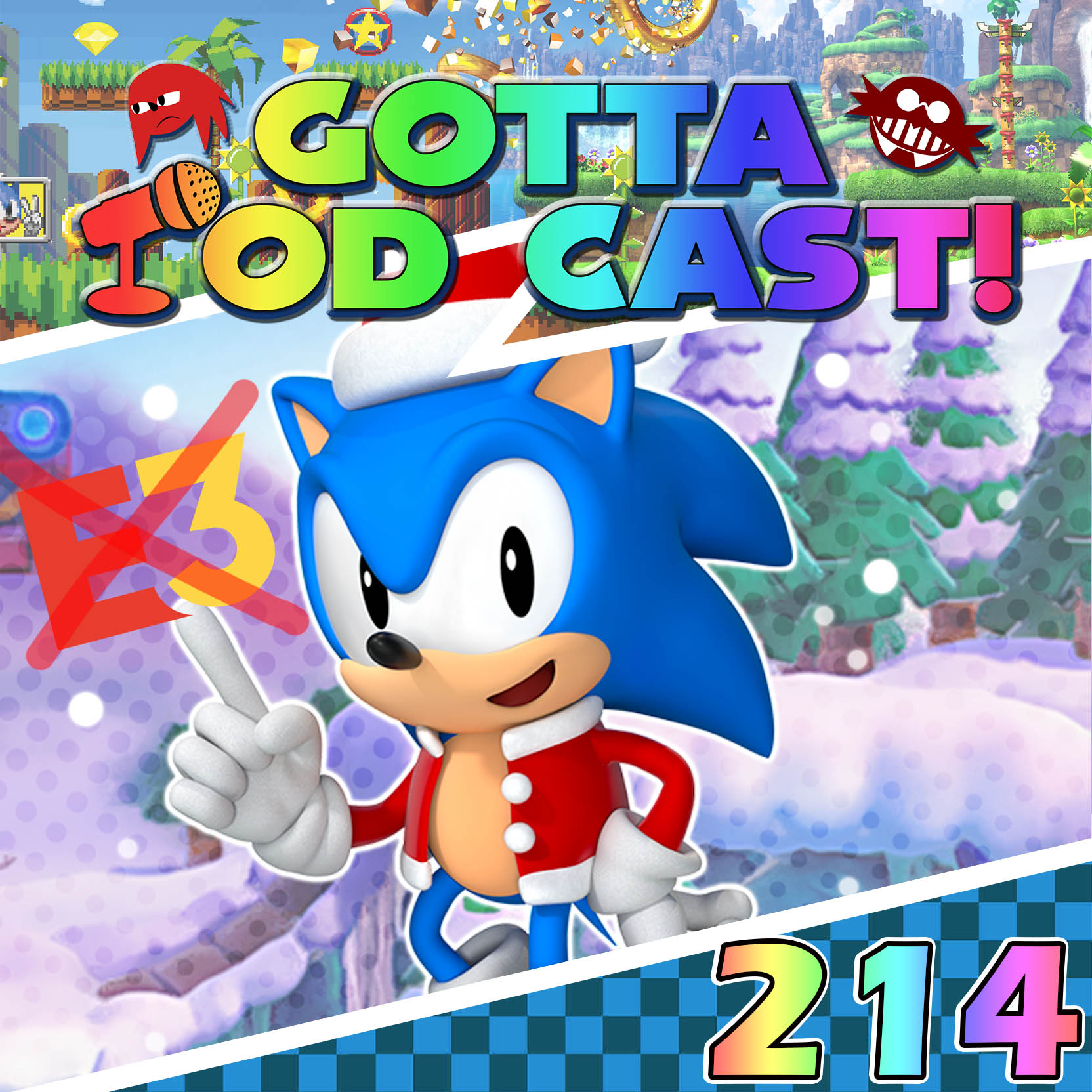 Akt 214: Tschüss, E3! Riesen-Leak zu Sonic 2 und wie viel wir 2023 gezockt haben! episode artwork