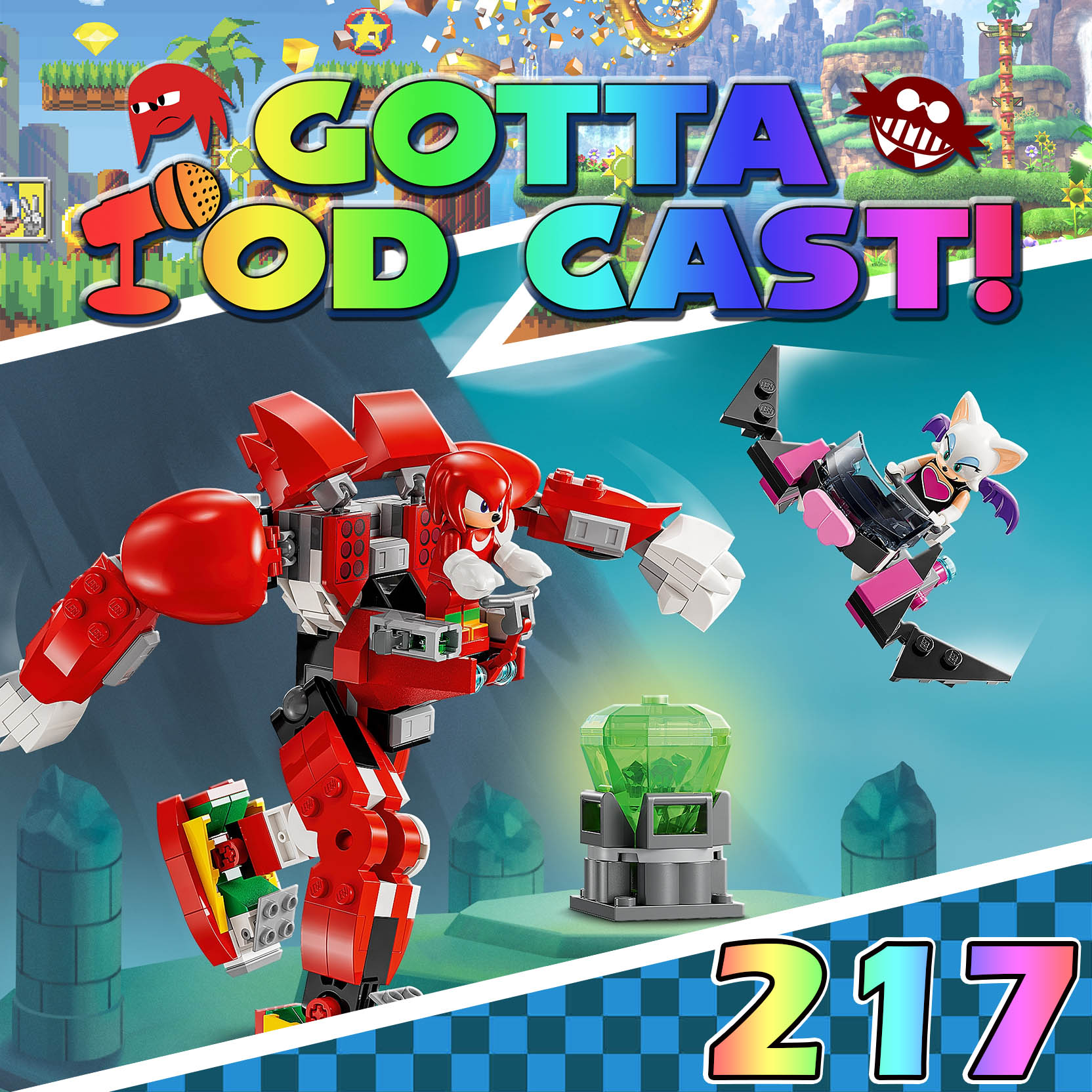 Akt 217: Knuckles' Nippel-Mech! Neue LEGO-Sets im Review (Mit Fasti) episode artwork