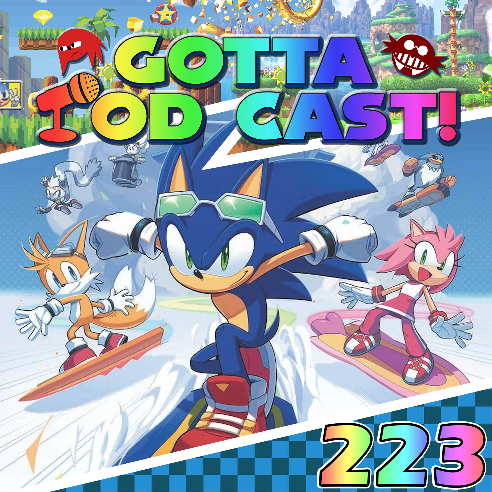 Akt 223: Zu viele Spiele - Crash, Konsolenkriege und mittendrin Sonic! episode artwork