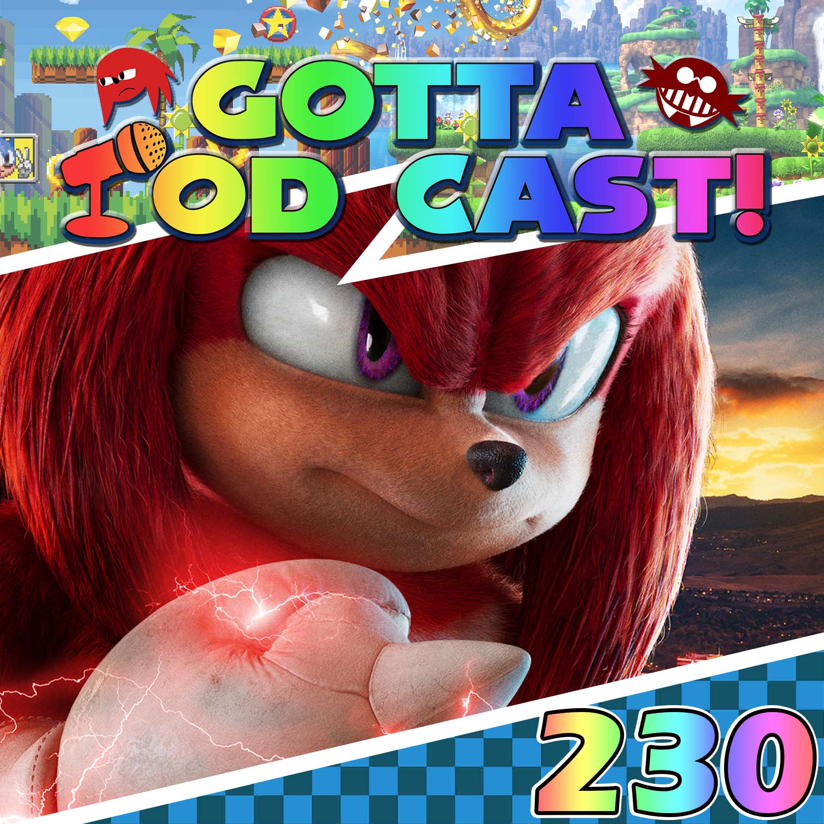 Akt 230: Sonic Man ist real und Knuckles wird Wrestler! episode artwork