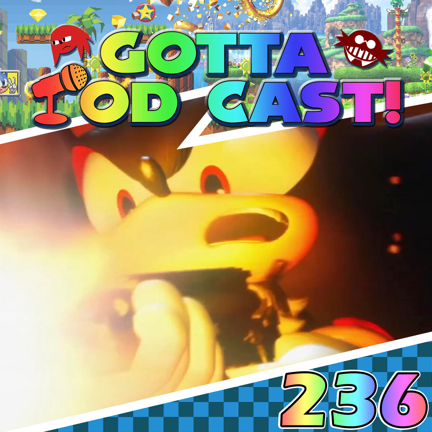 Akt 236: Die dunkle Ära? Ein Blick auf Shadow The Hedgehog! episode artwork