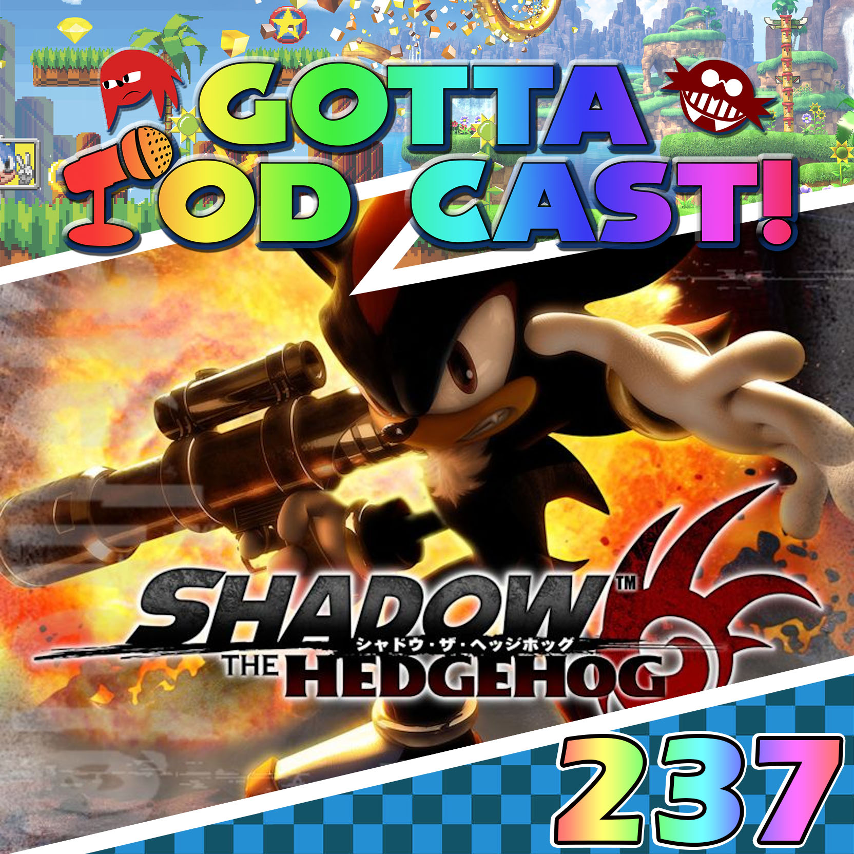 Akt 237: Manipulierbares Kleinkind - Die Story von Shadow the Hedgehog episode artwork