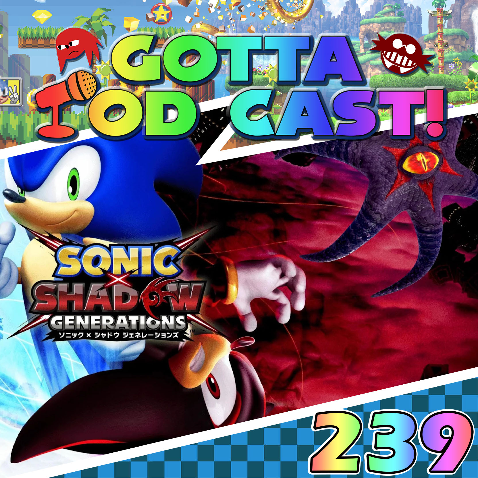 Akt 239: Shadow fliegt und siegt - Neues von Sonic X Shadow Generations episode artwork