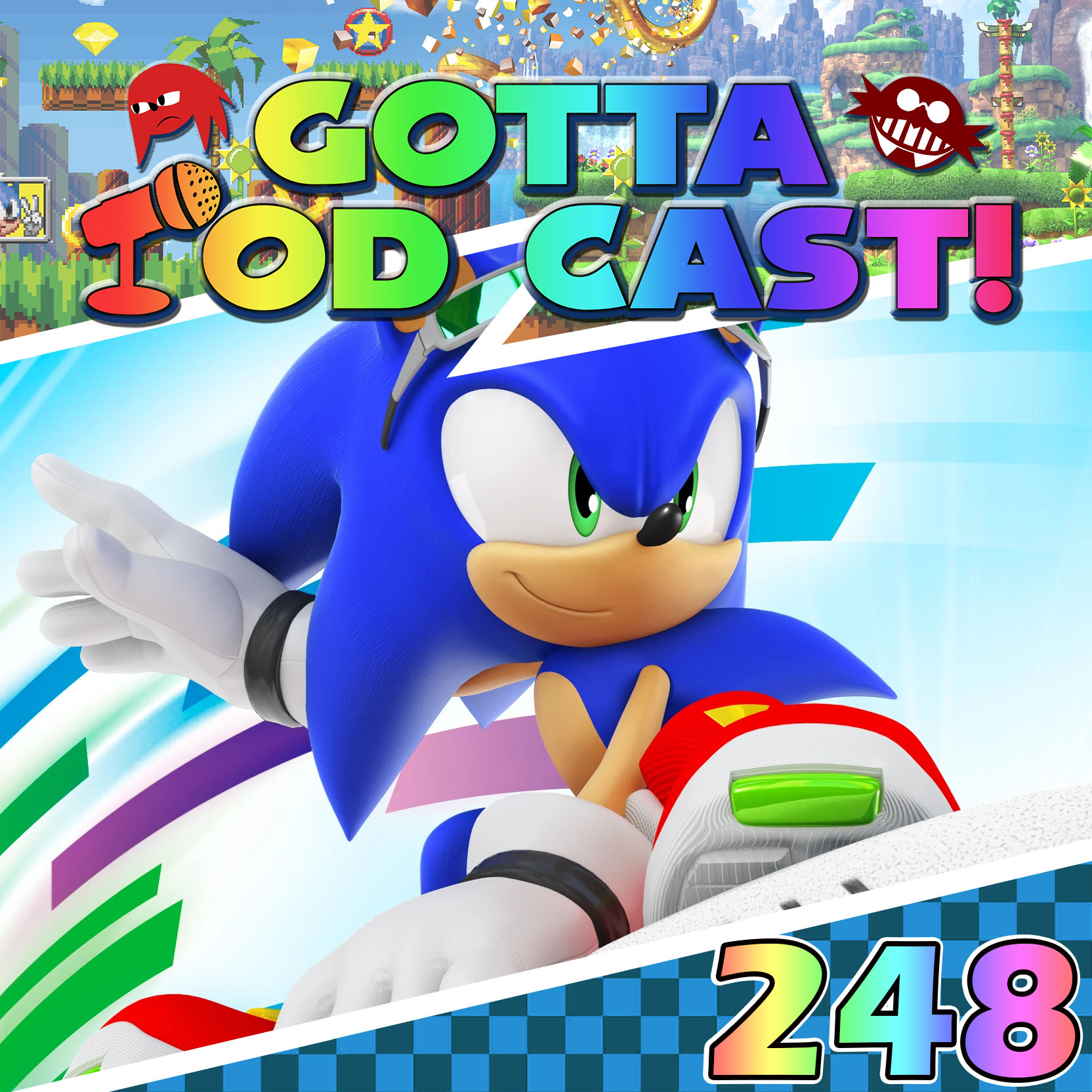 Akt 248: Sonic Free Muskelkater und Shadow-Manga episode artwork