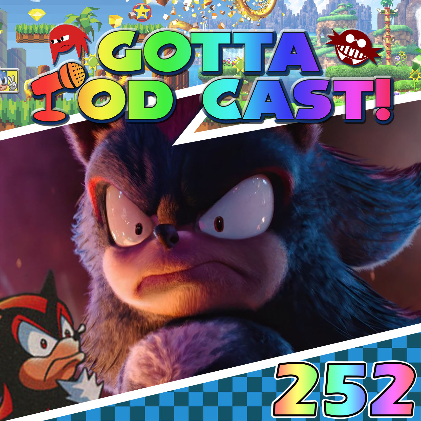 Akt 252: Sonic Movie 3 Bombe geplatzt - 5 Jahre Gotta Pod Cast! (Mit Fasti) episode artwork