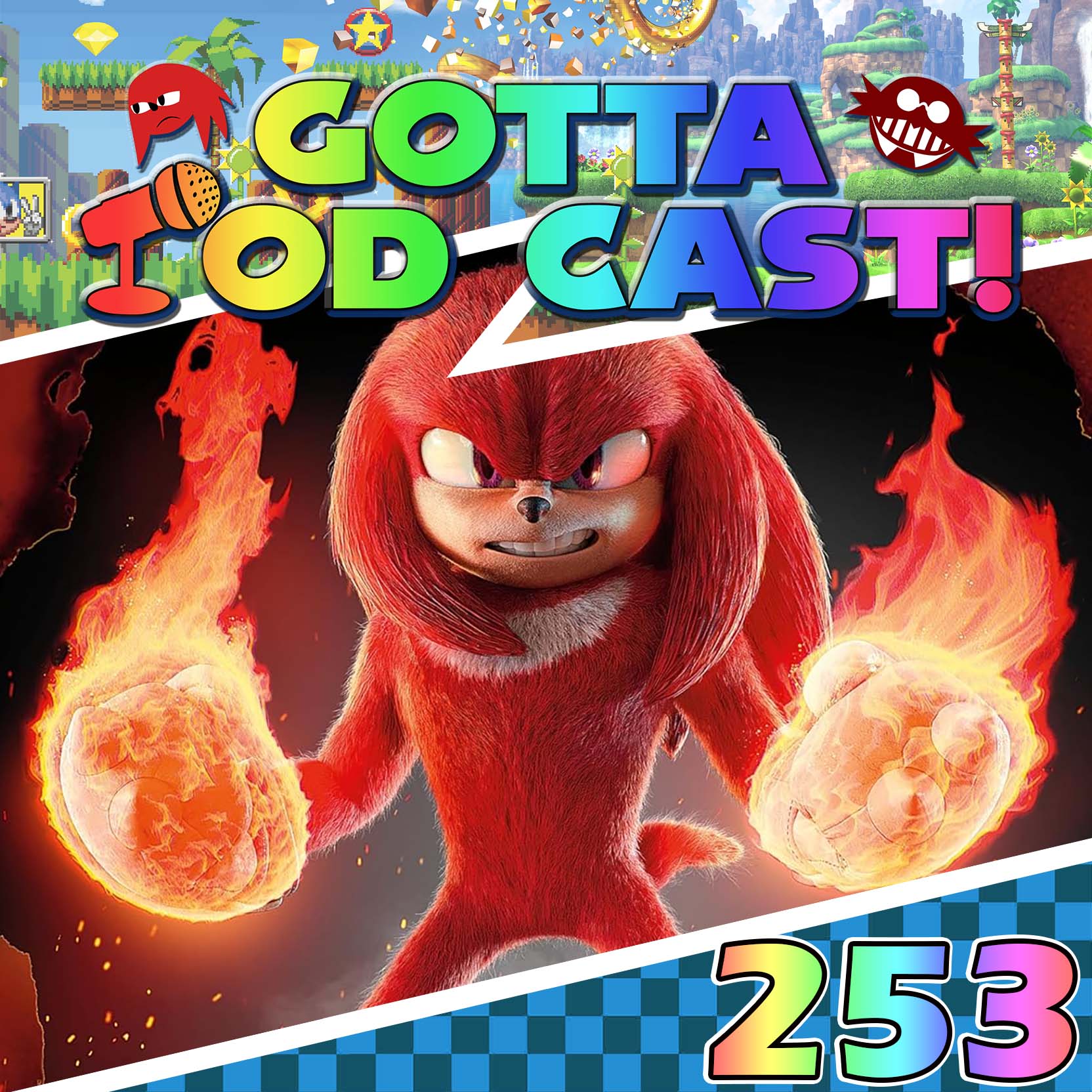 Akt 253: Knuckles im Regal - Knuckles als DJ - Knuckles in Fanspielen episode artwork