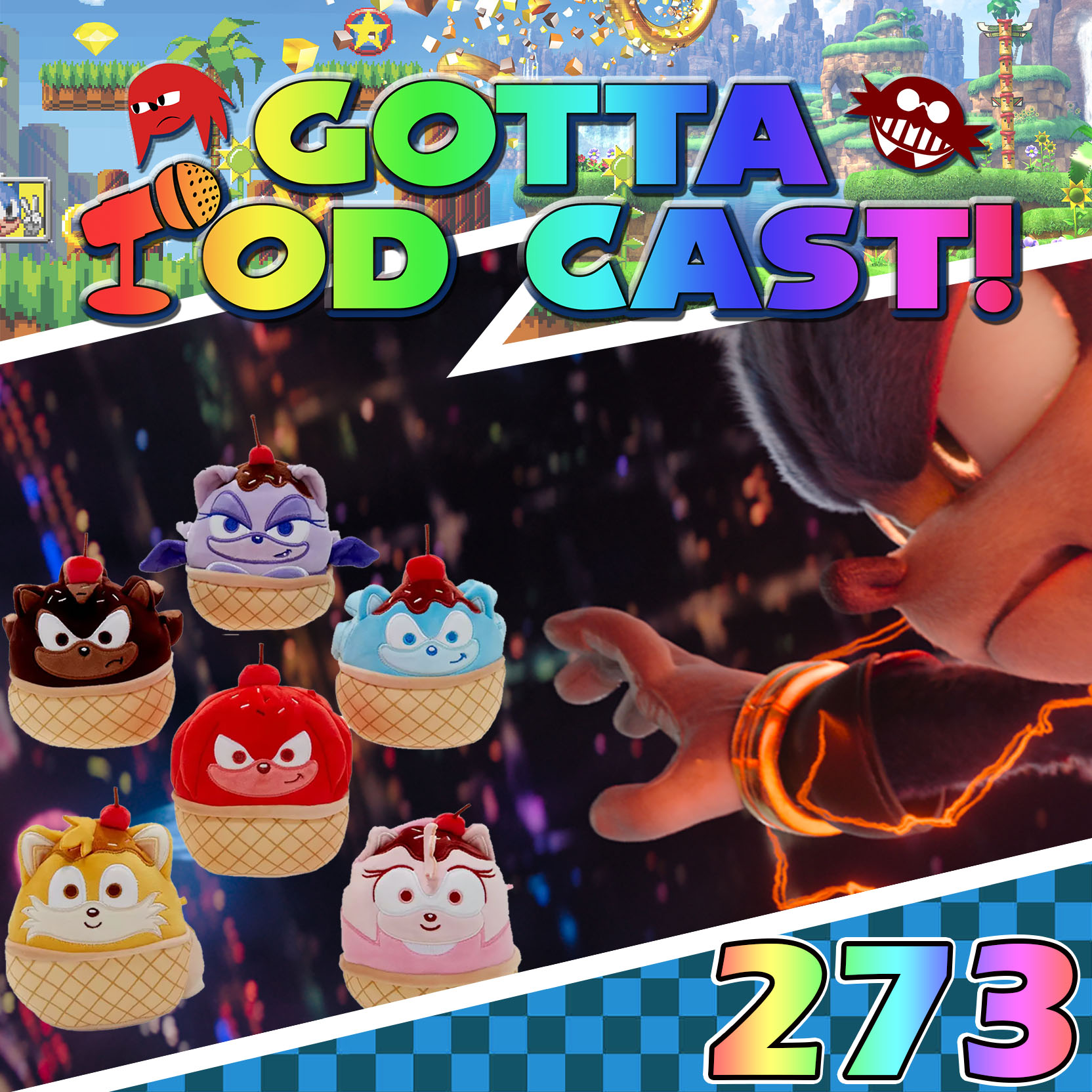 Akt 273: Sonic-Kissen mit Eiscreme-Geschmack! Superschnell für guten Zweck! episode artwork
