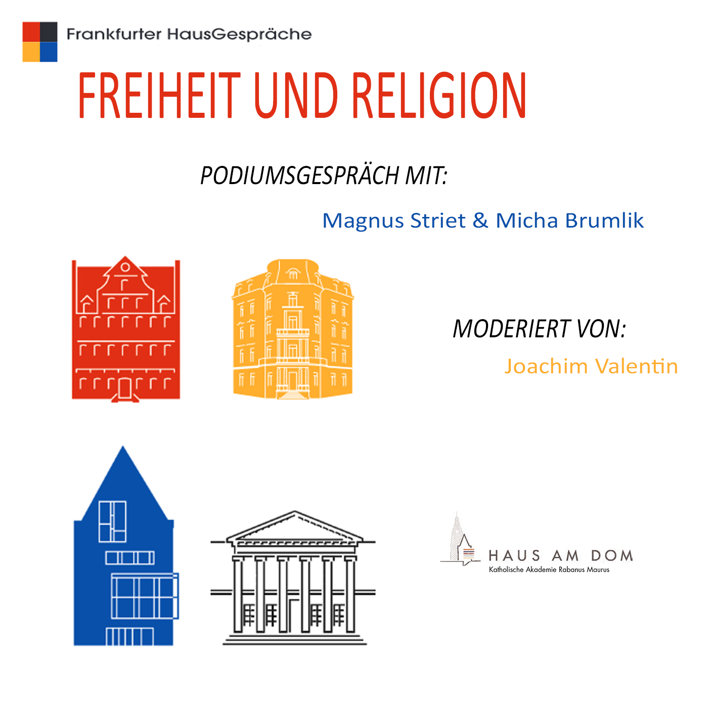 Freiheit und Religion - Podiumsgespräch mit Magnus Striet und Micha Brumlik episode artwork