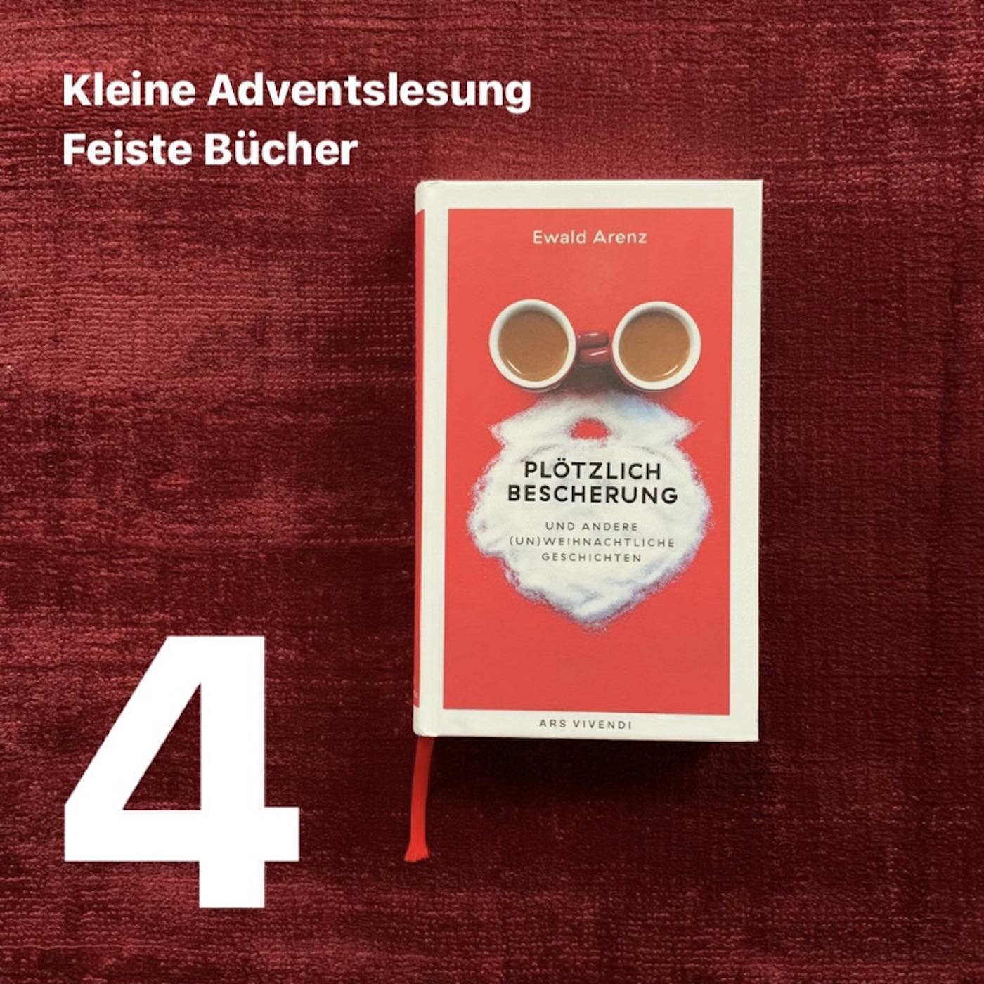 Feiste Bücher 86-4, Adventslesung: "Tannenbaum und Hundeglueck" von Ewald Arenz, aus: "Ploetzlich Bescherung" episode artwork