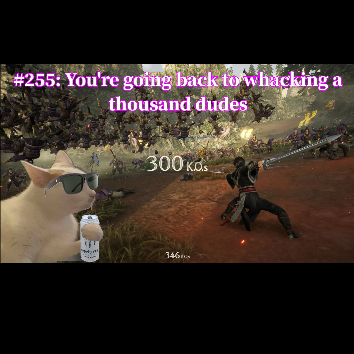 #255: You're going back to whacking a thousand dudes (feat. DECosmic)