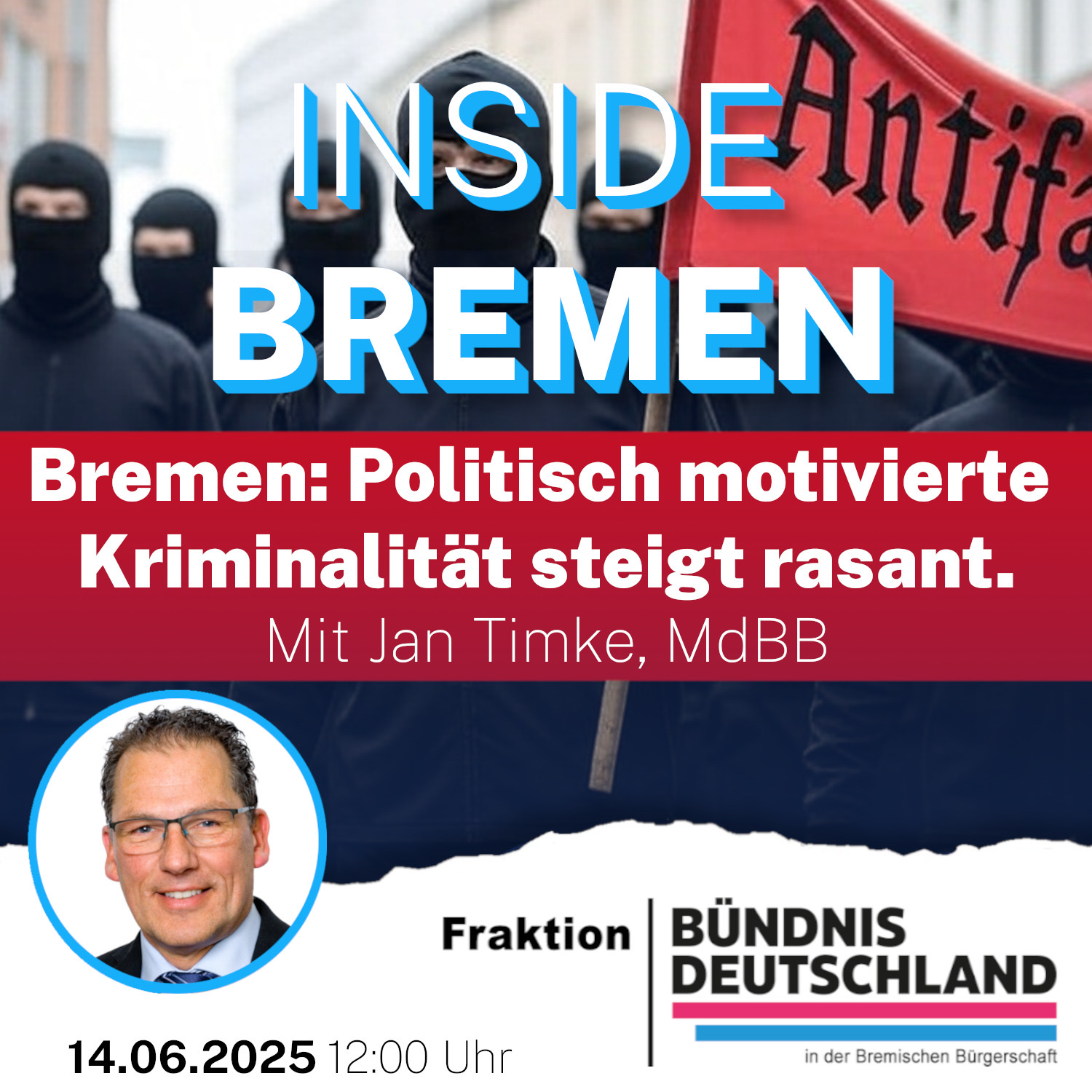 Bremen: Politisch motivierte Kriminalität steigt rasant. episode artwork