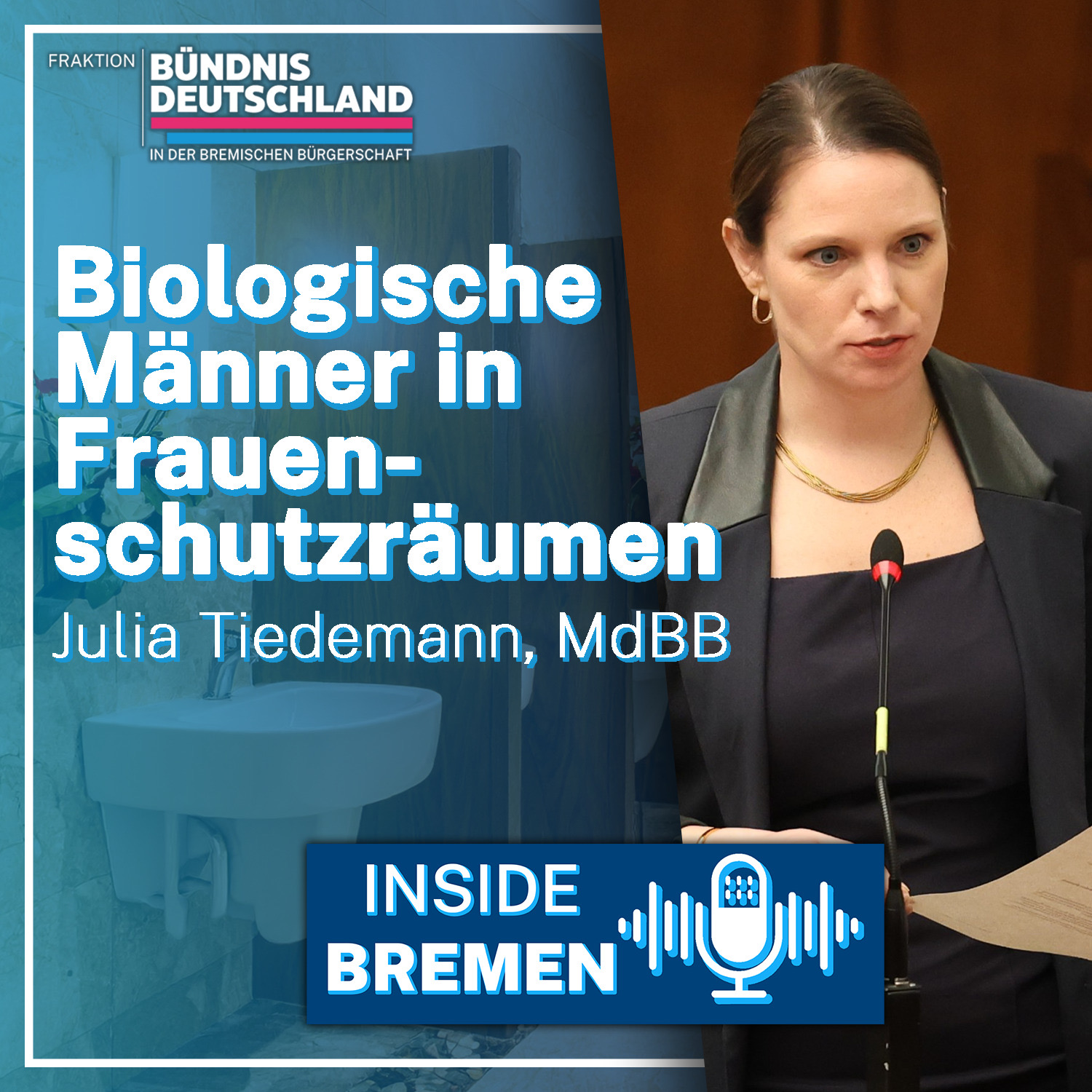 Biologische Männer in Frauenschutzräumen. episode artwork
