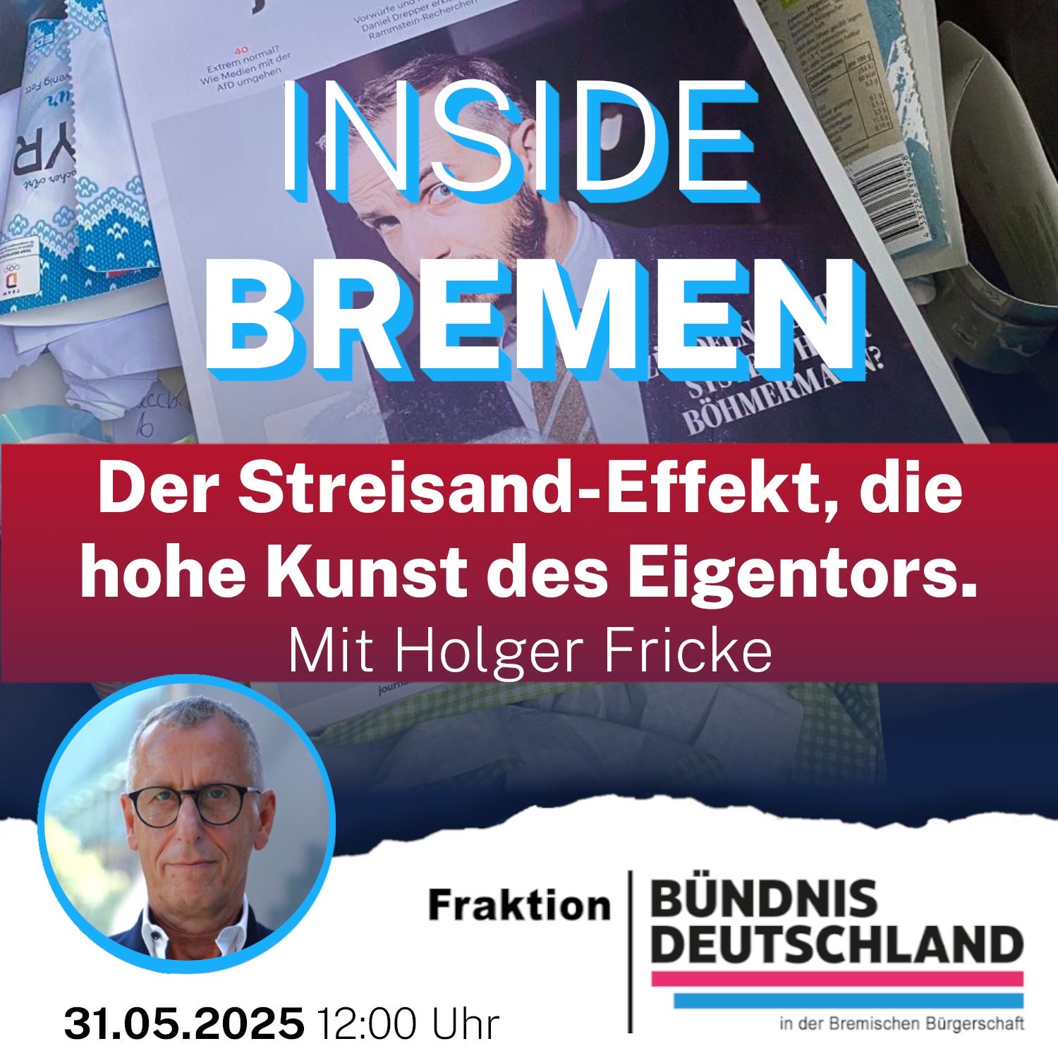 Der Streisand-Effekt - Die hohe Kunst des Eigentors. episode artwork