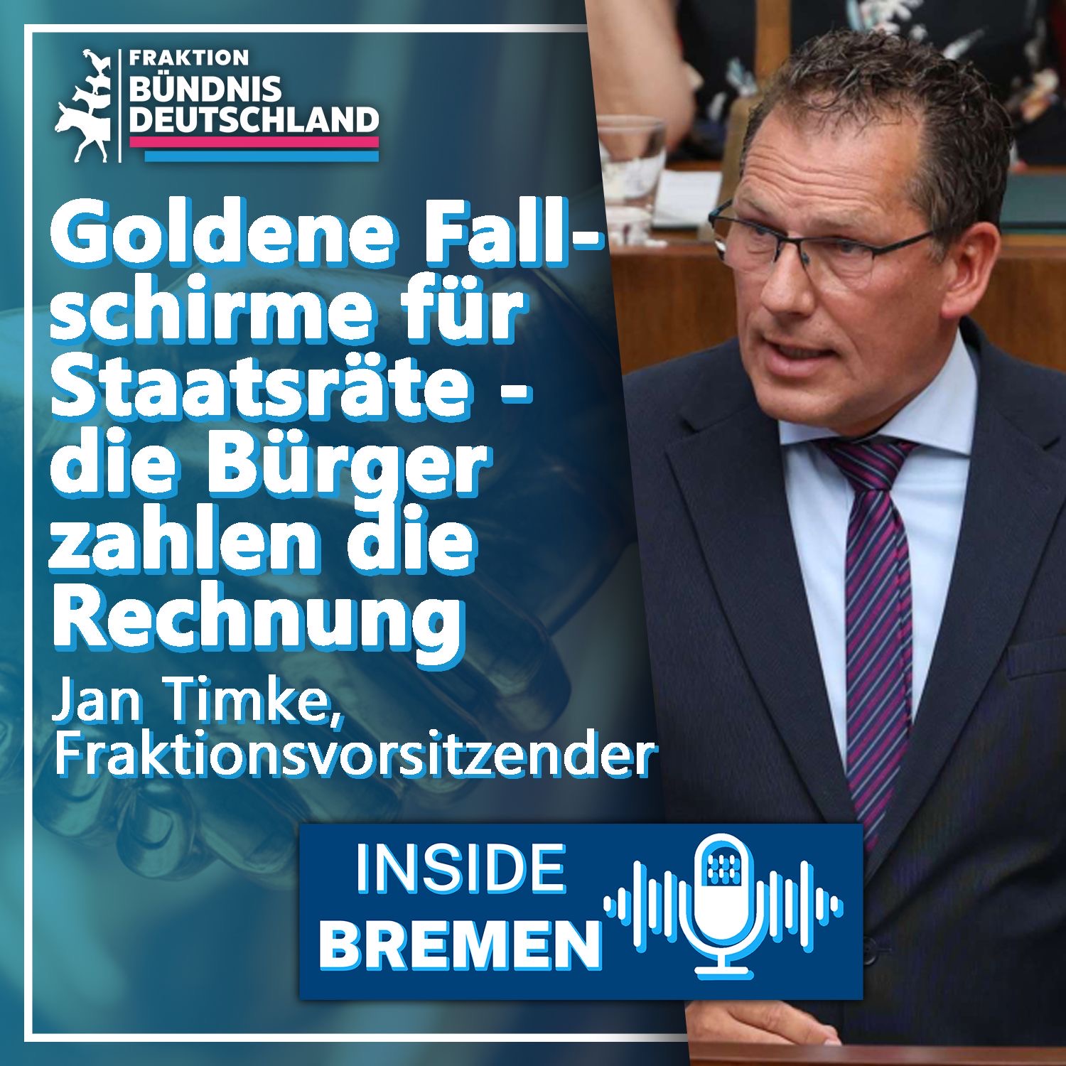 Goldene Fallschirme für Staatsräte - die Bürger zahlen die Rechnung. episode artwork