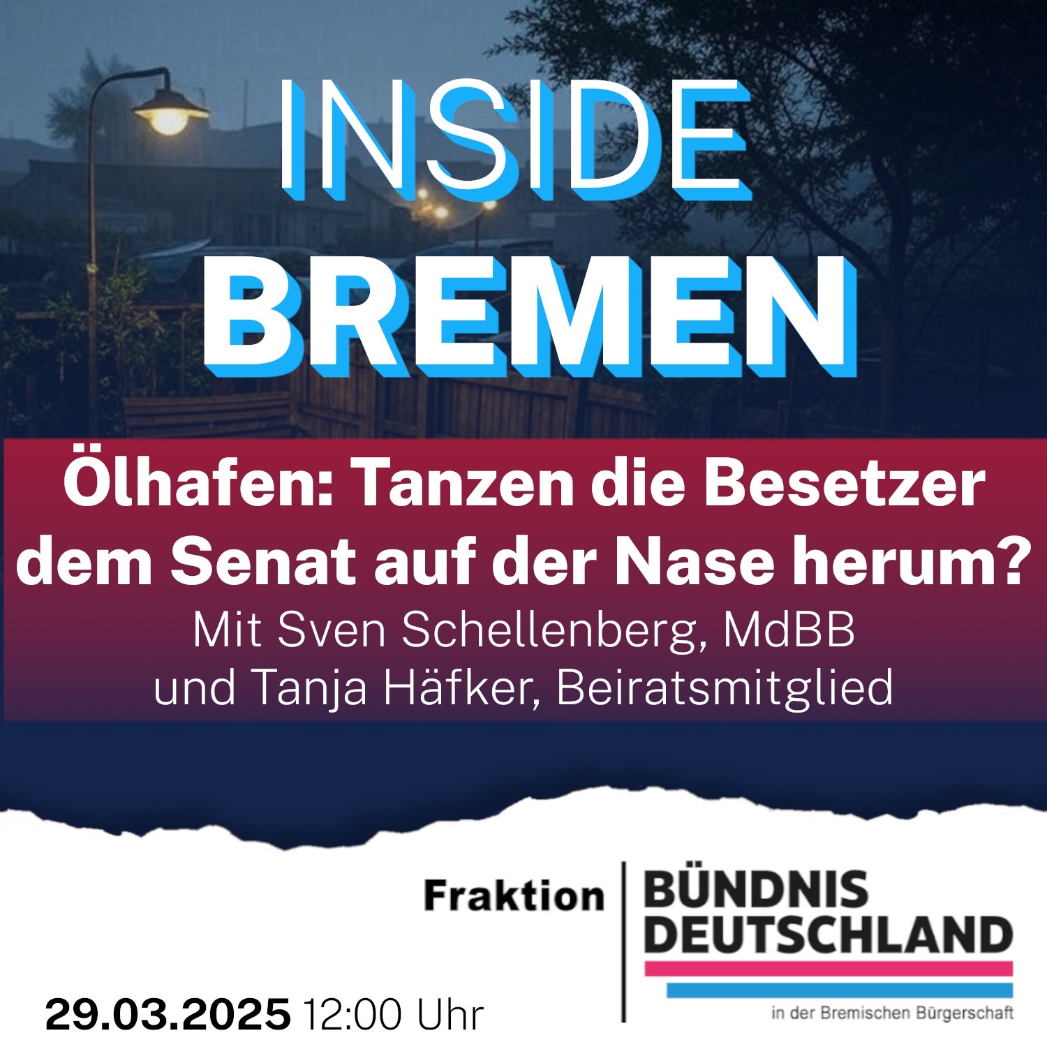 Ölhafen: Tanzen die Besetzer dem Senat auf der Nase herum? episode artwork