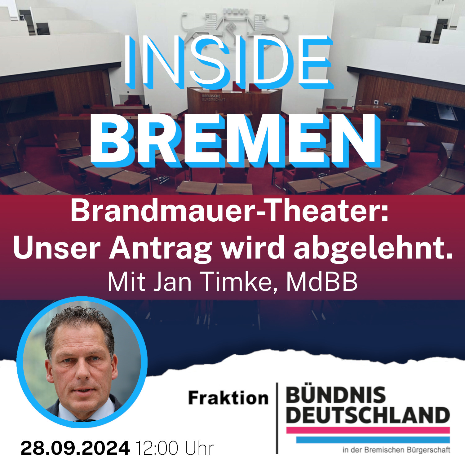 Brandmauer-Theater: Unser Antrag wird abgelehnt. episode artwork