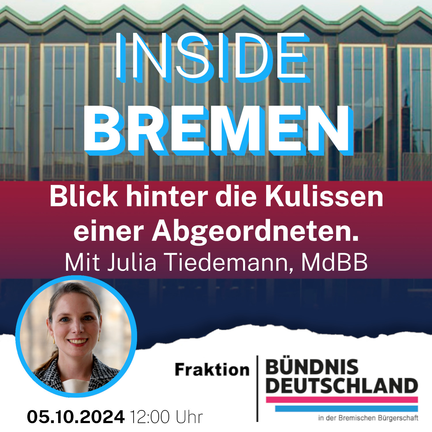 Blick hinter die Kulissen einer Abgeordneten. episode artwork