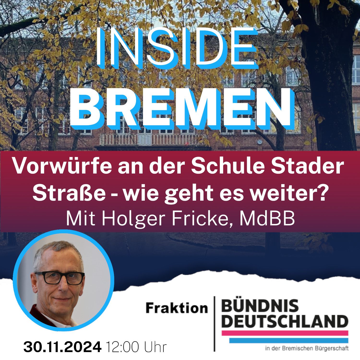 Vorwürfe an der Schule Stader Straße - wie geht es weiter? episode artwork