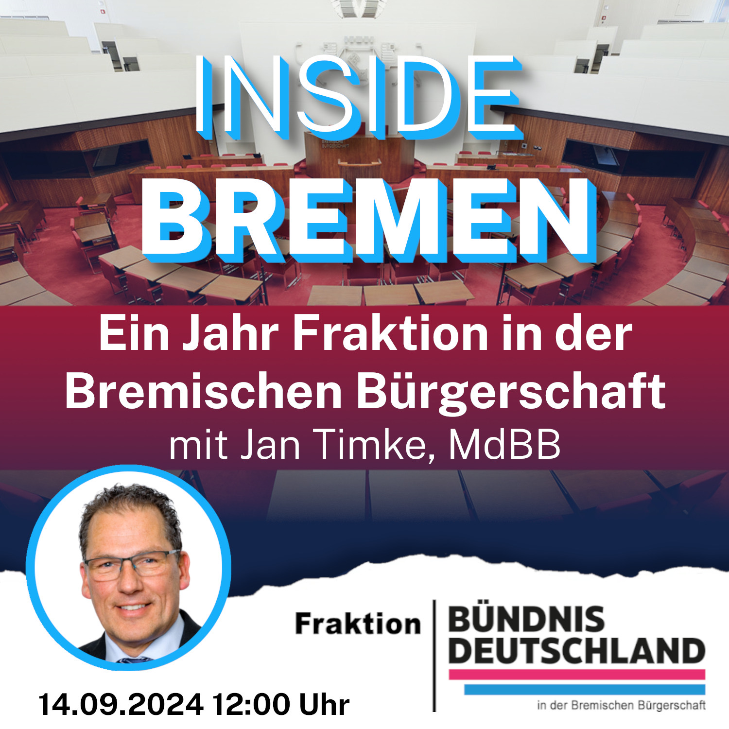 Ein Jahr Fraktion BÜNDNIS DEUTSCHLAND in der Bremischen Bürgerschaft episode artwork
