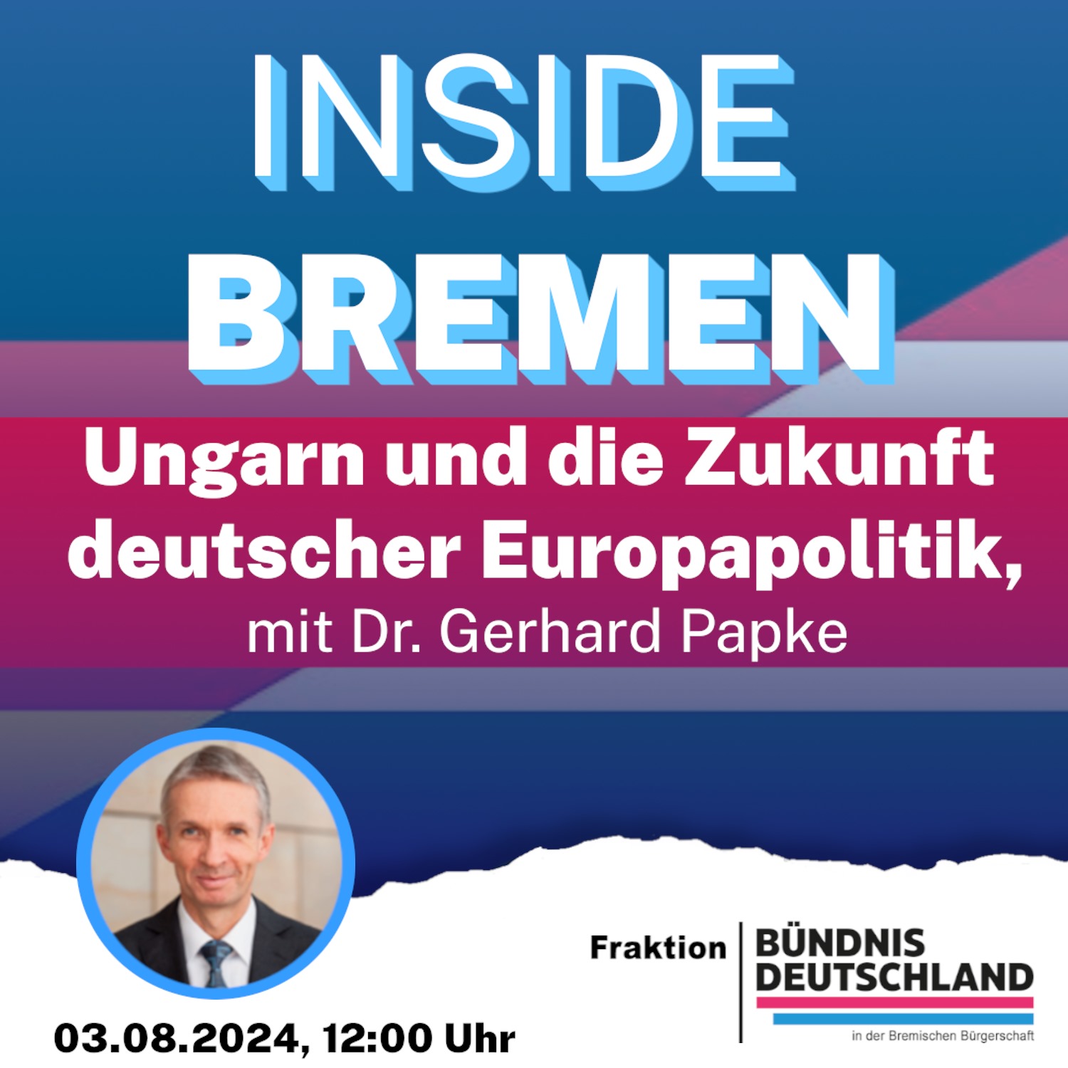 "Ungarn und die Zukunft deutscher Europapolitik" mit Dr. Gerhard Papke episode artwork