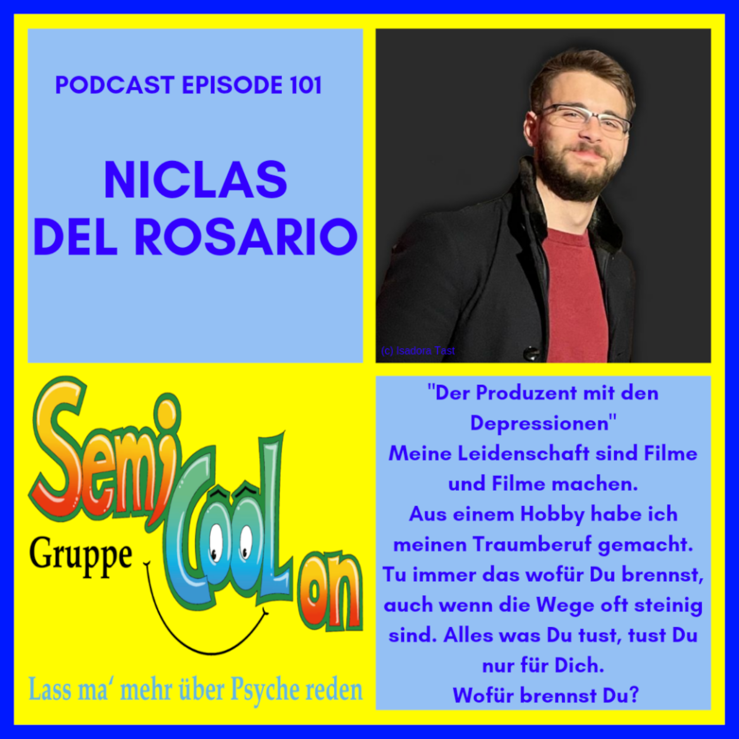 Niclas del Rosario - Wofür brennst Du? Was bringt Dich zum Leuchten? episode artwork