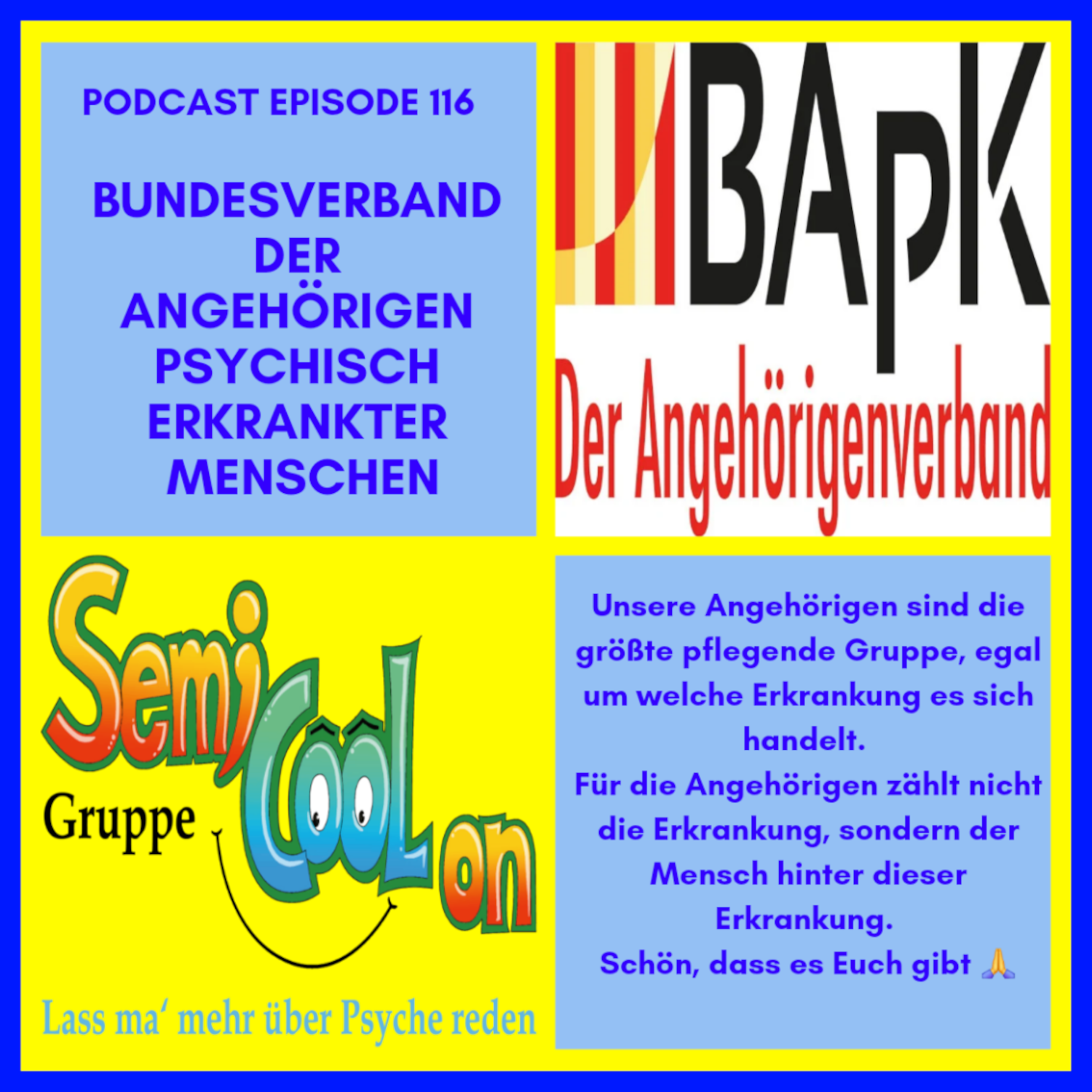 Bundesverband der Angehörigen psychisch erkrankter Menschen episode artwork