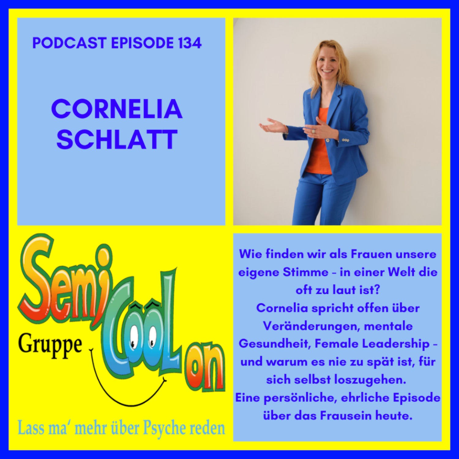 Cornelia Schlatt - Business Health Coach & Consultant episode artwork