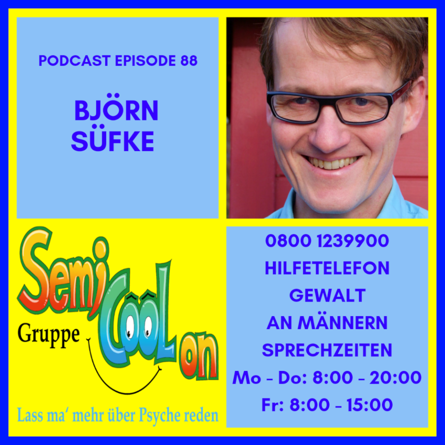 Björn Süfke - "HILFETELEFON GEWALT AN MÄNNERN" episode artwork