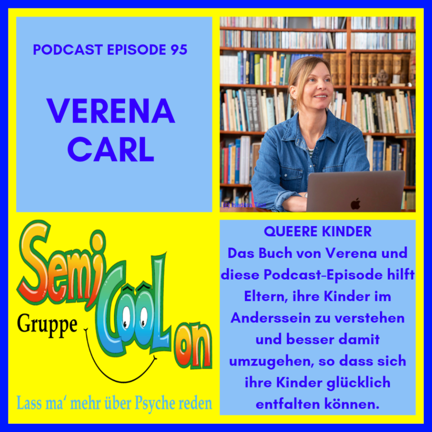Verena Carl - "QUEERE KINDER" episode artwork